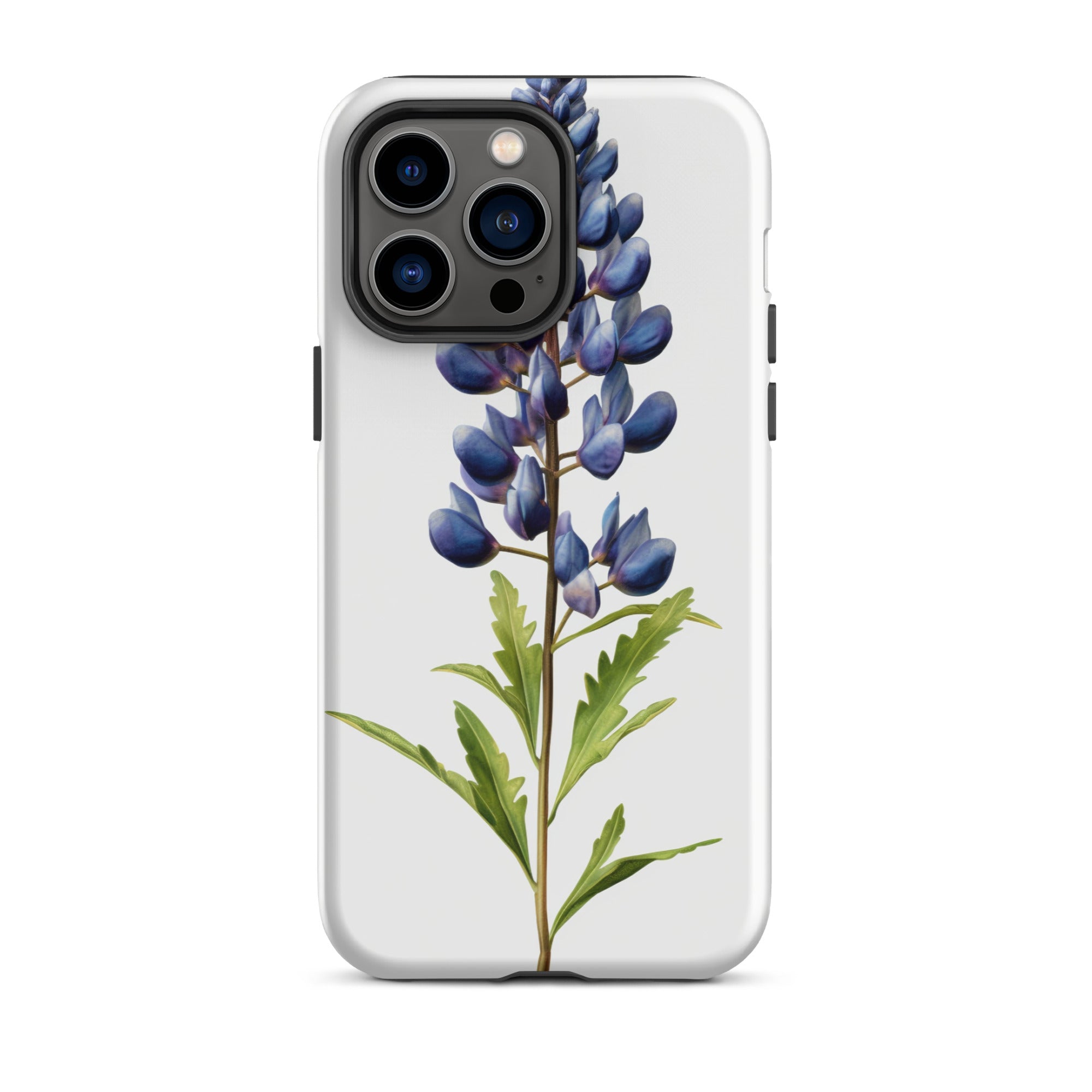 Bluebonnet Lupine Flower iPhone Case by Visual Verse - Image 30