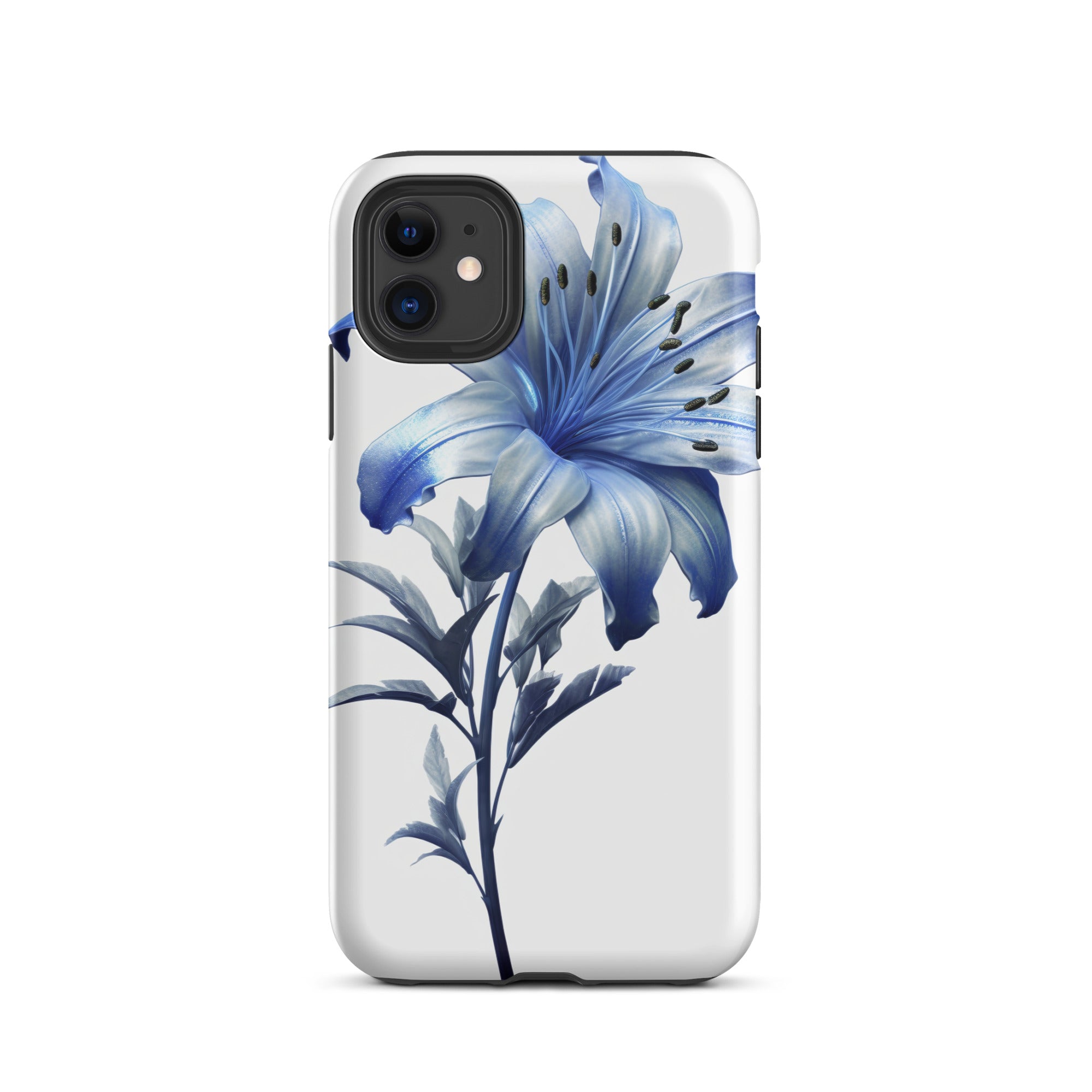 Bluestar Flower iPhone Case by Visual Verse - Image 2