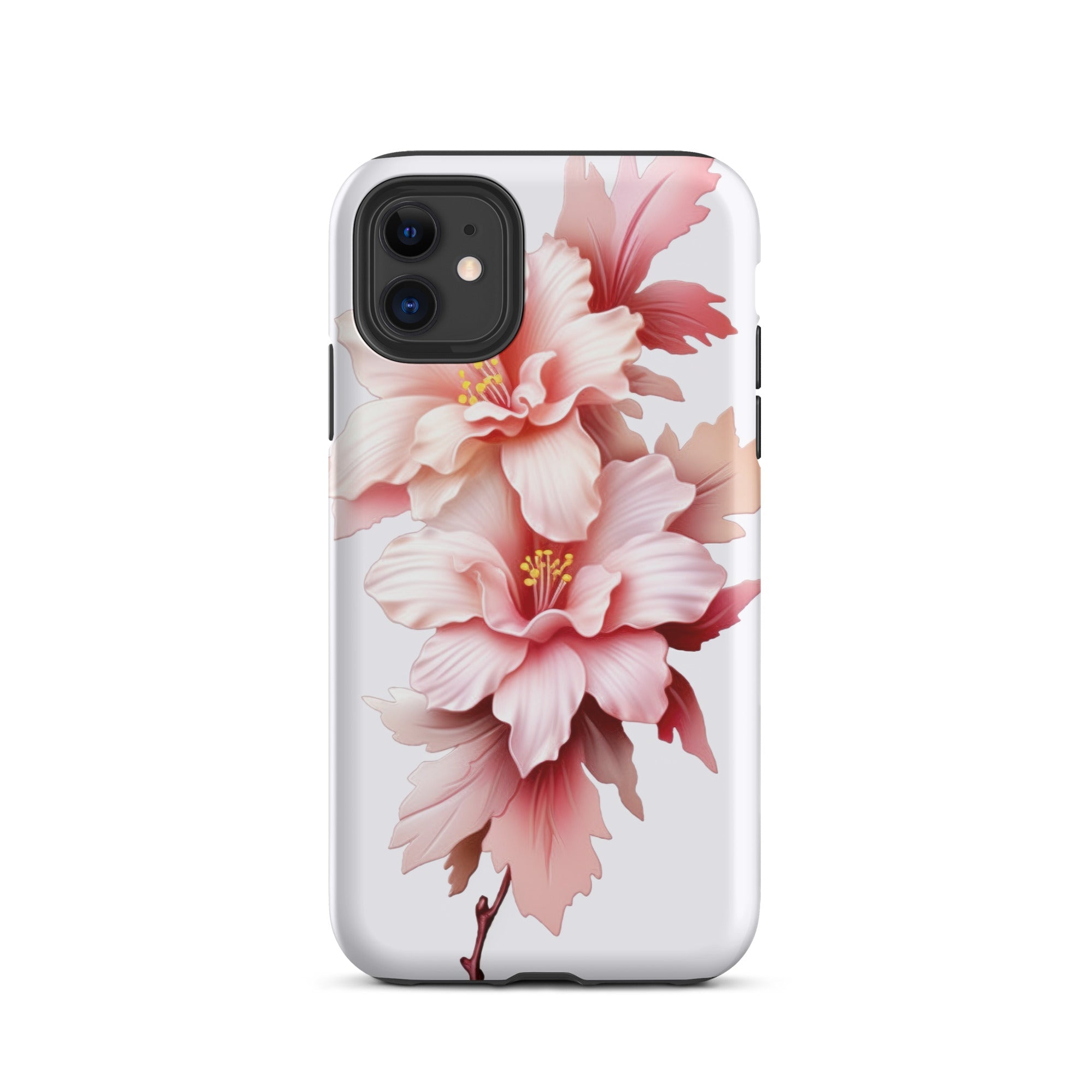 Blushing Bride Flower iPhone Case by Visual Verse - Image 2