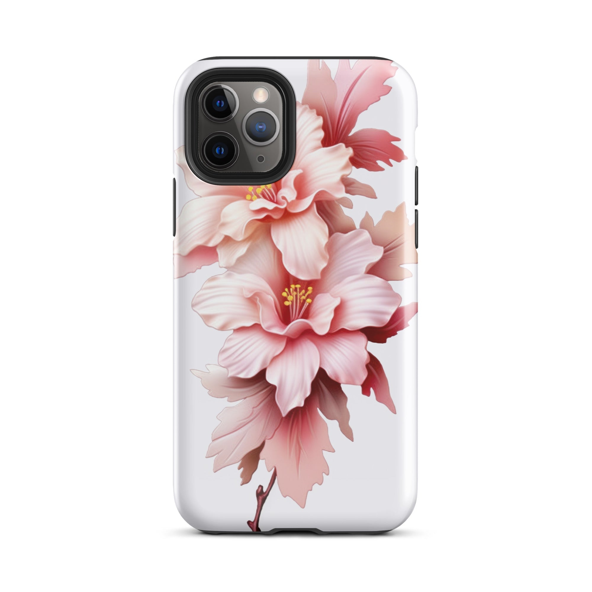 Blushing Bride Flower iPhone Case by Visual Verse - Image 3