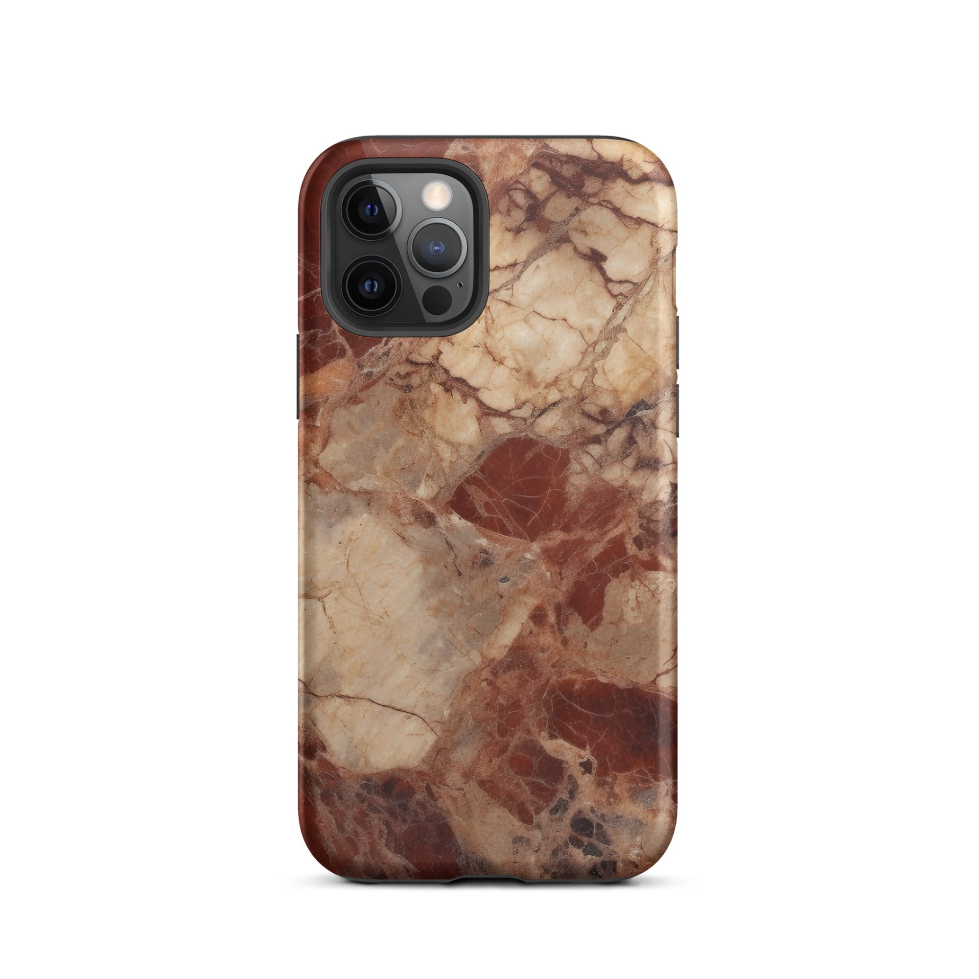 Bordeaux Granite iPhone Case by Visual Verse - Image 11