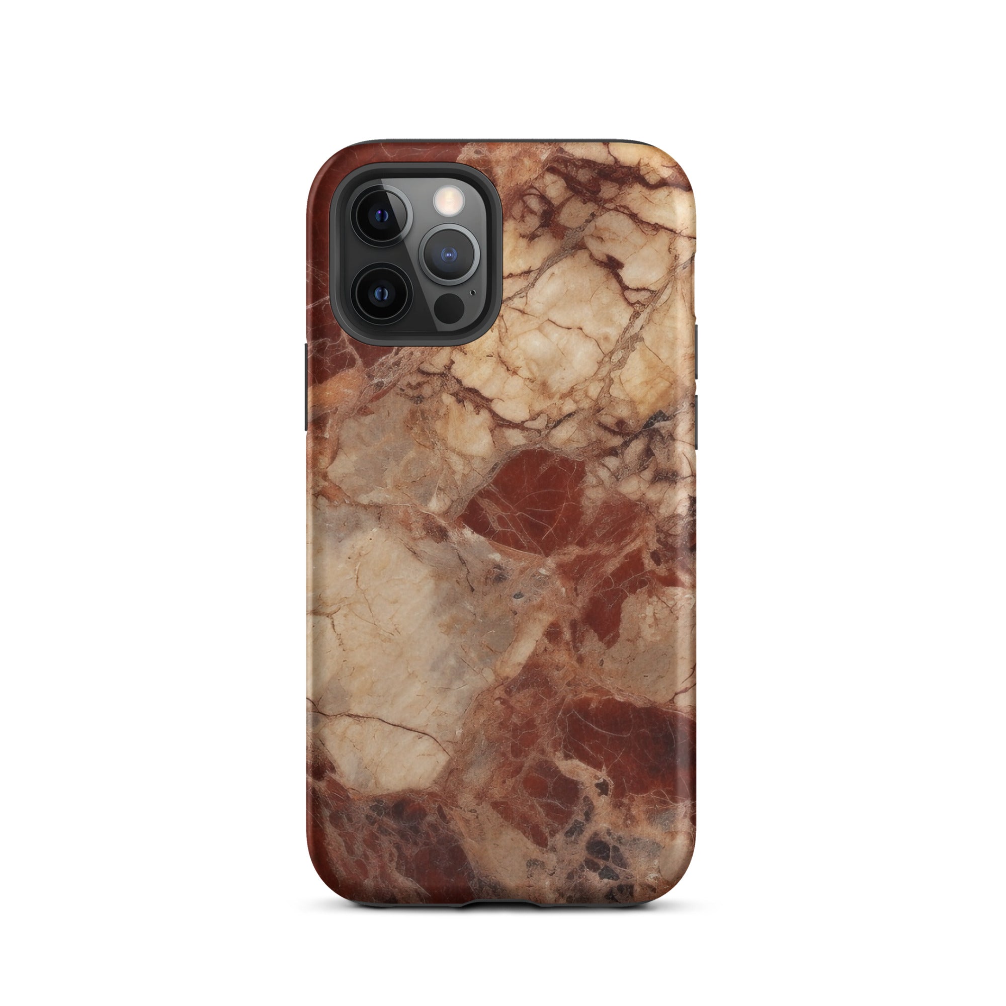 Bordeaux Granite iPhone Case by Visual Verse - Image 12