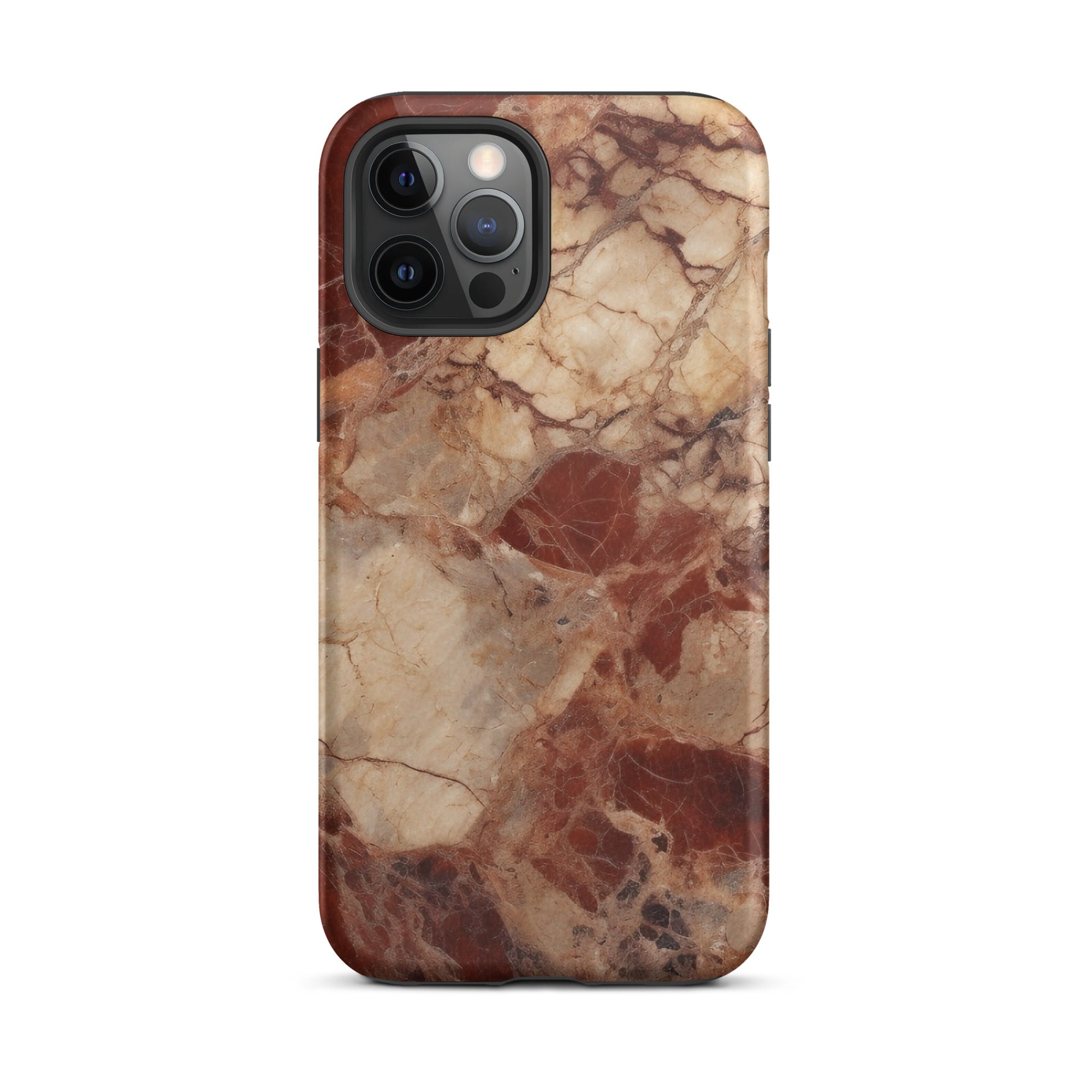 Bordeaux Granite iPhone Case by Visual Verse - Image 13