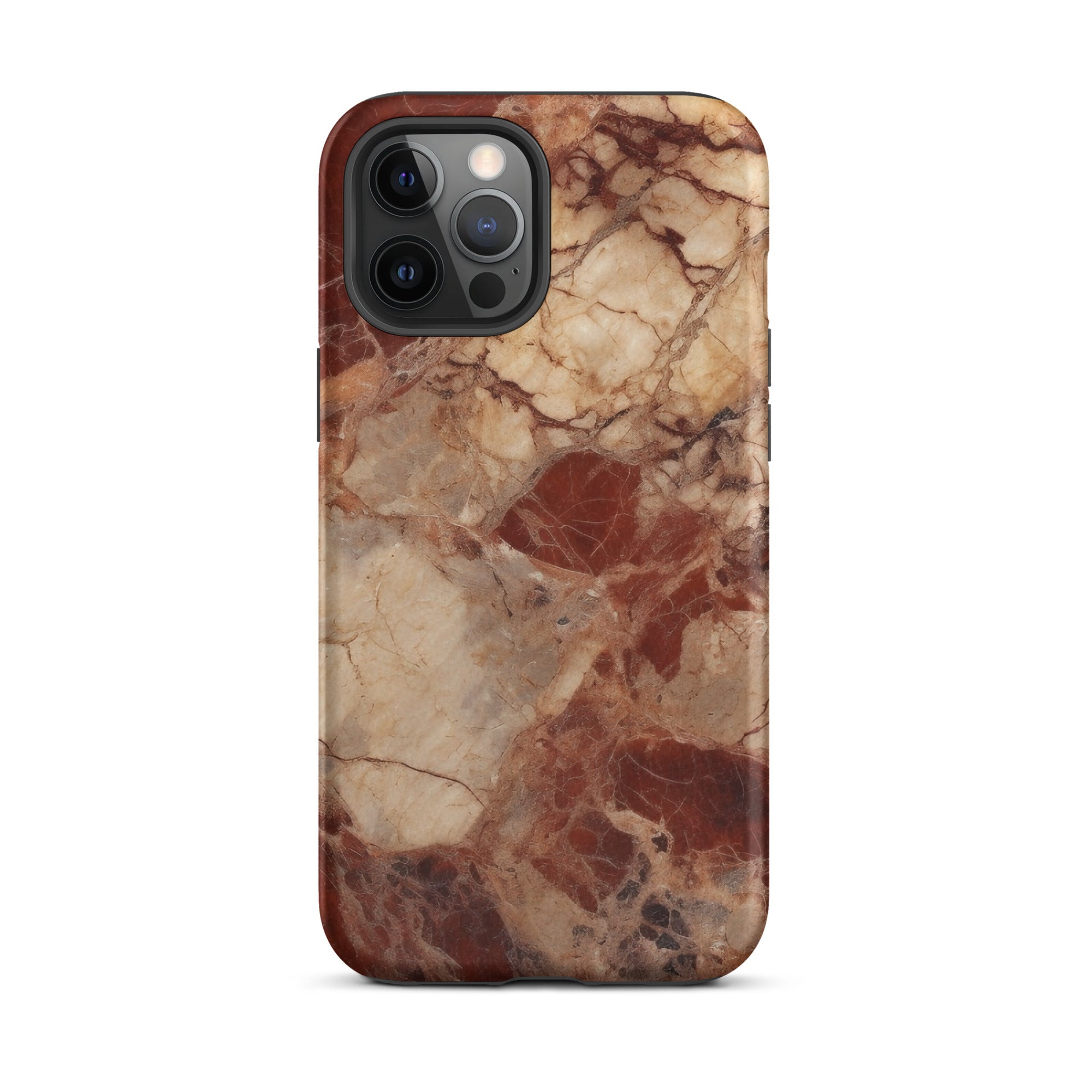 Bordeaux Granite iPhone Case by Visual Verse - Image 14