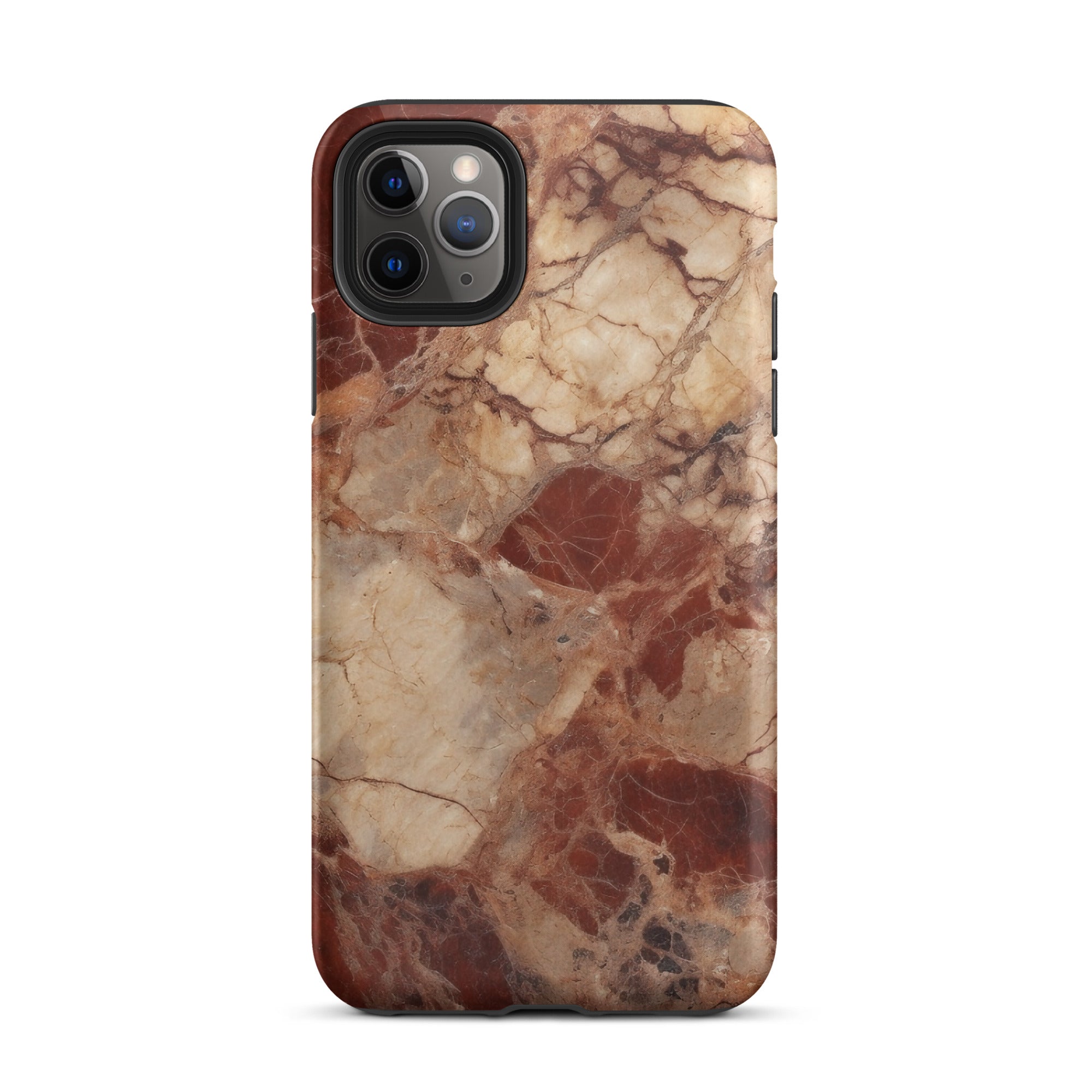 Bordeaux Granite iPhone Case by Visual Verse - Image 5