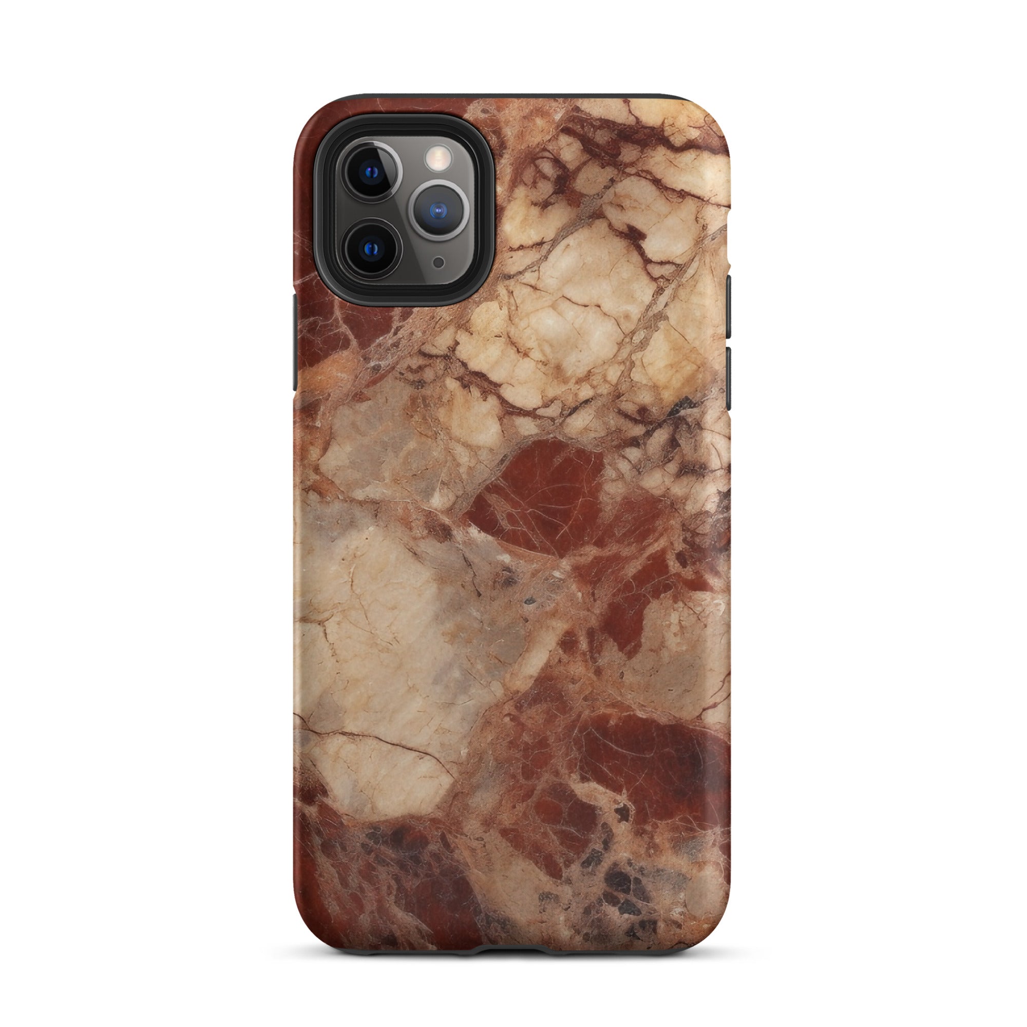 Bordeaux Granite iPhone Case by Visual Verse - Image 6