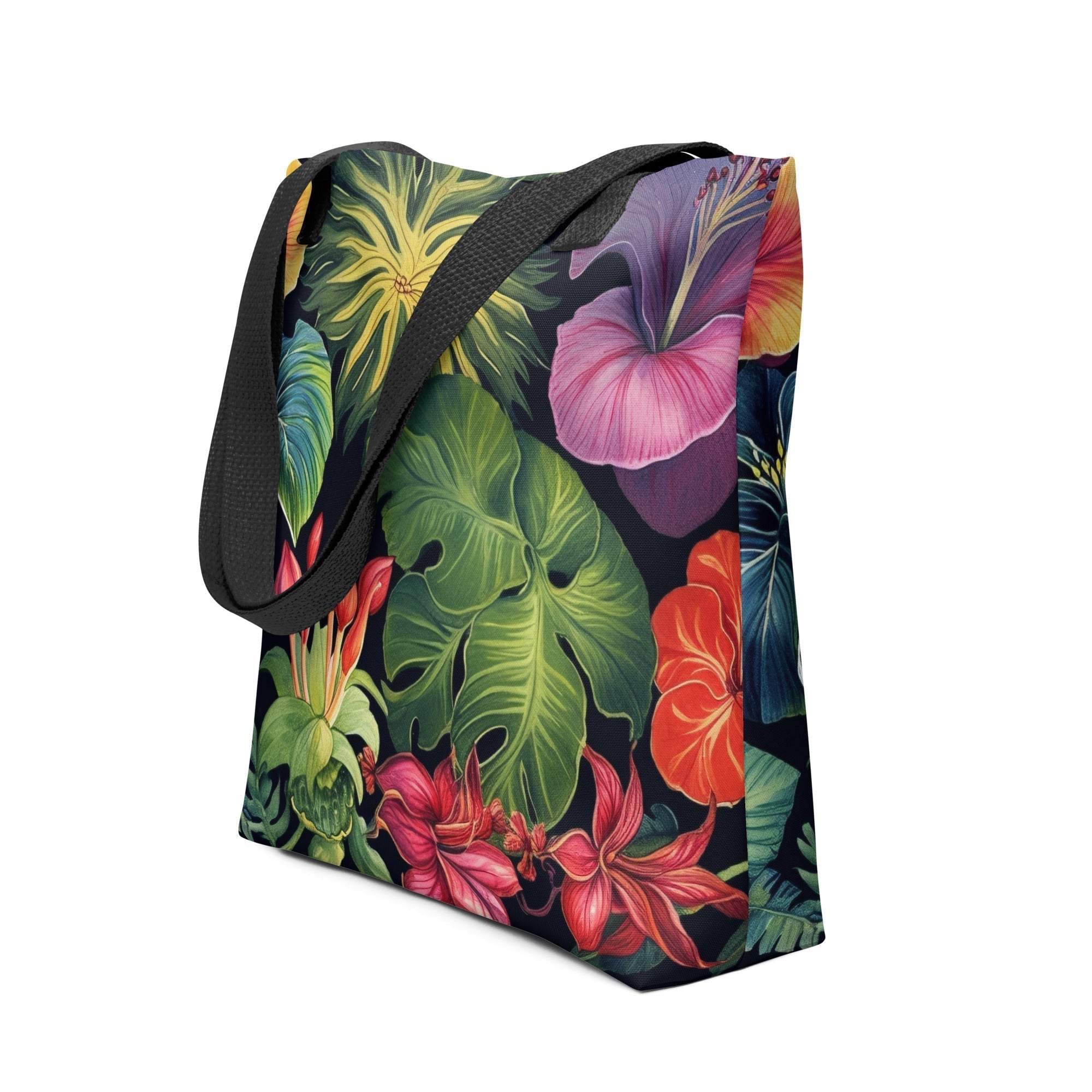 Botanical Flowers Tote Bag by Visual Verse - Image 1