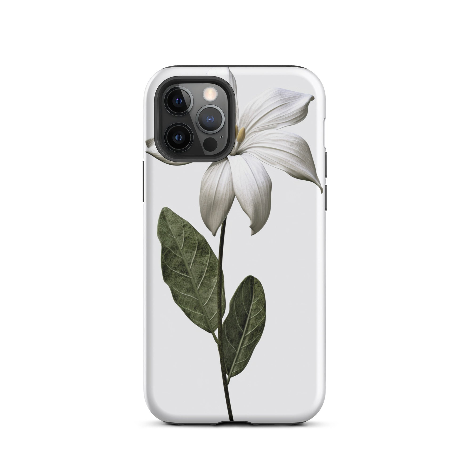 Broadleaf Arrowhead Flower iPhone Case by Visual Verse - Image 12