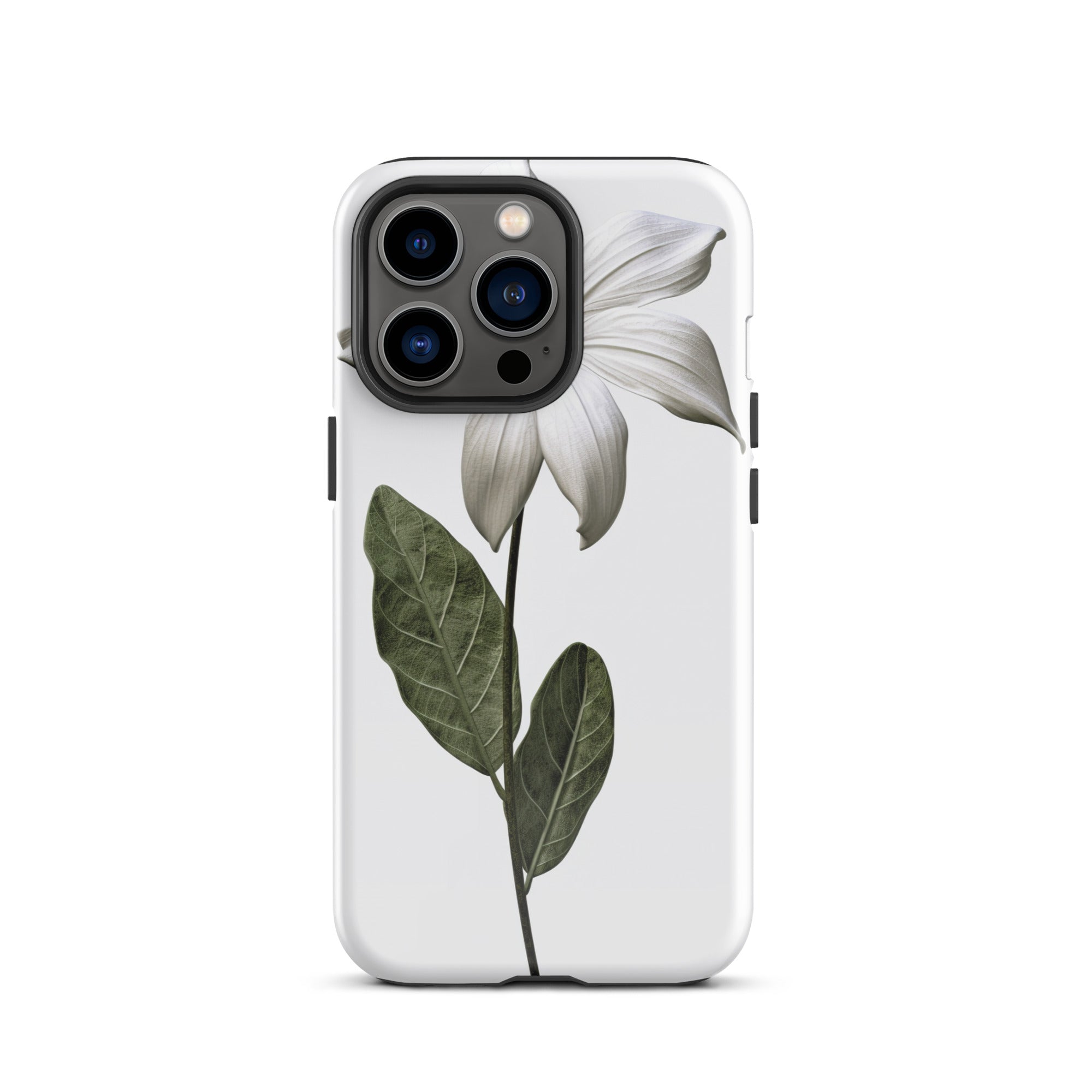 Broadleaf Arrowhead Flower iPhone Case by Visual Verse - Image 19