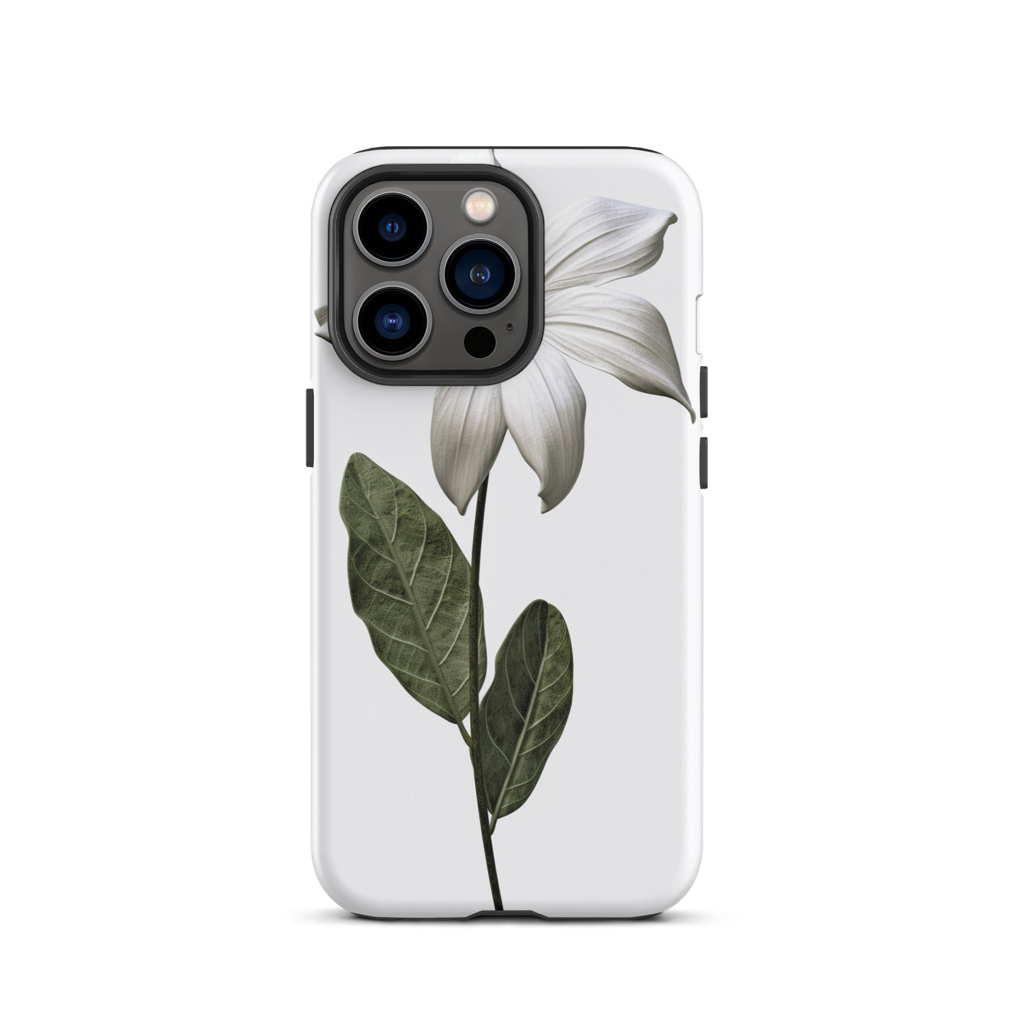 Broadleaf Arrowhead Flower iPhone Case by Visual Verse - Image 20