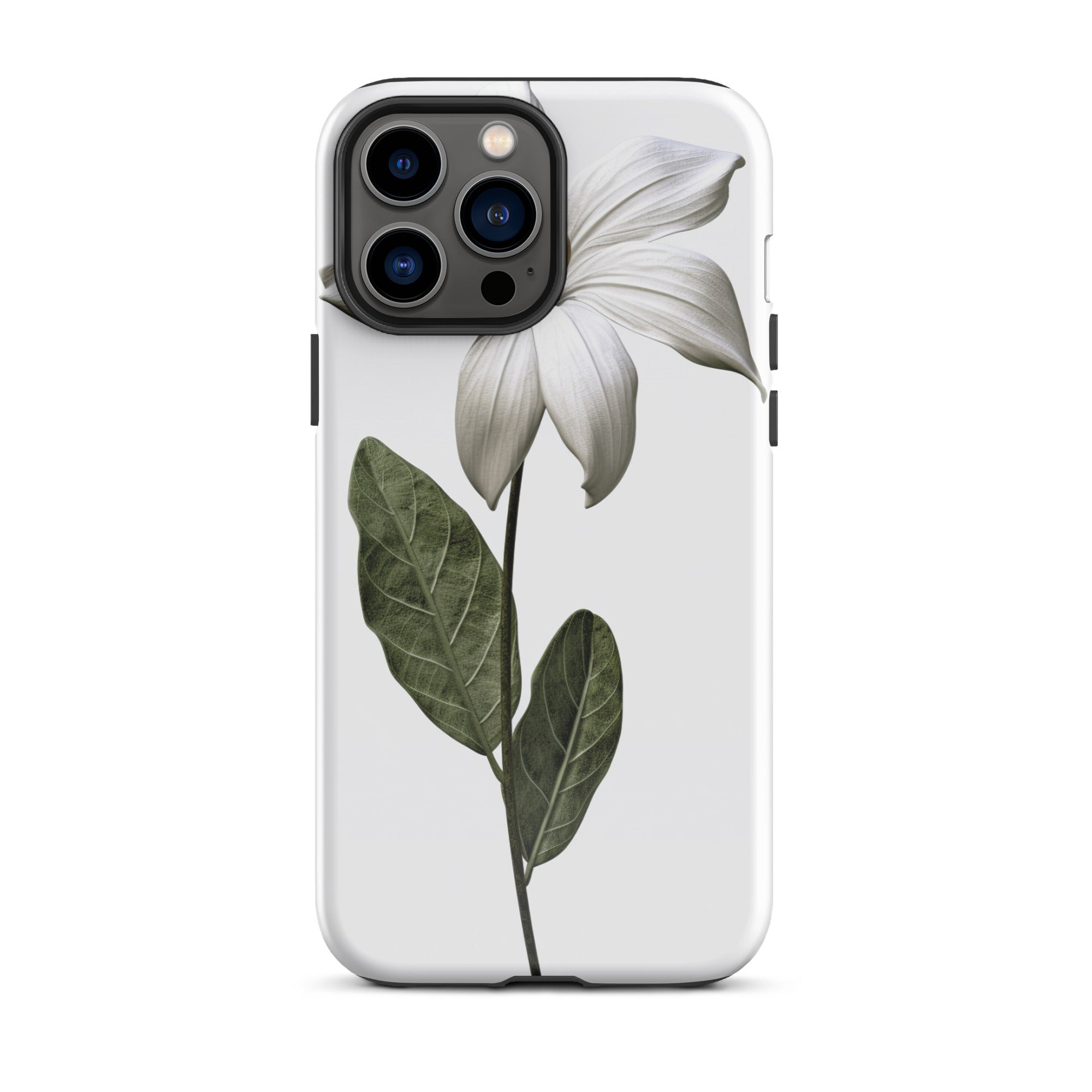 Broadleaf Arrowhead Flower iPhone Case by Visual Verse - Image 21