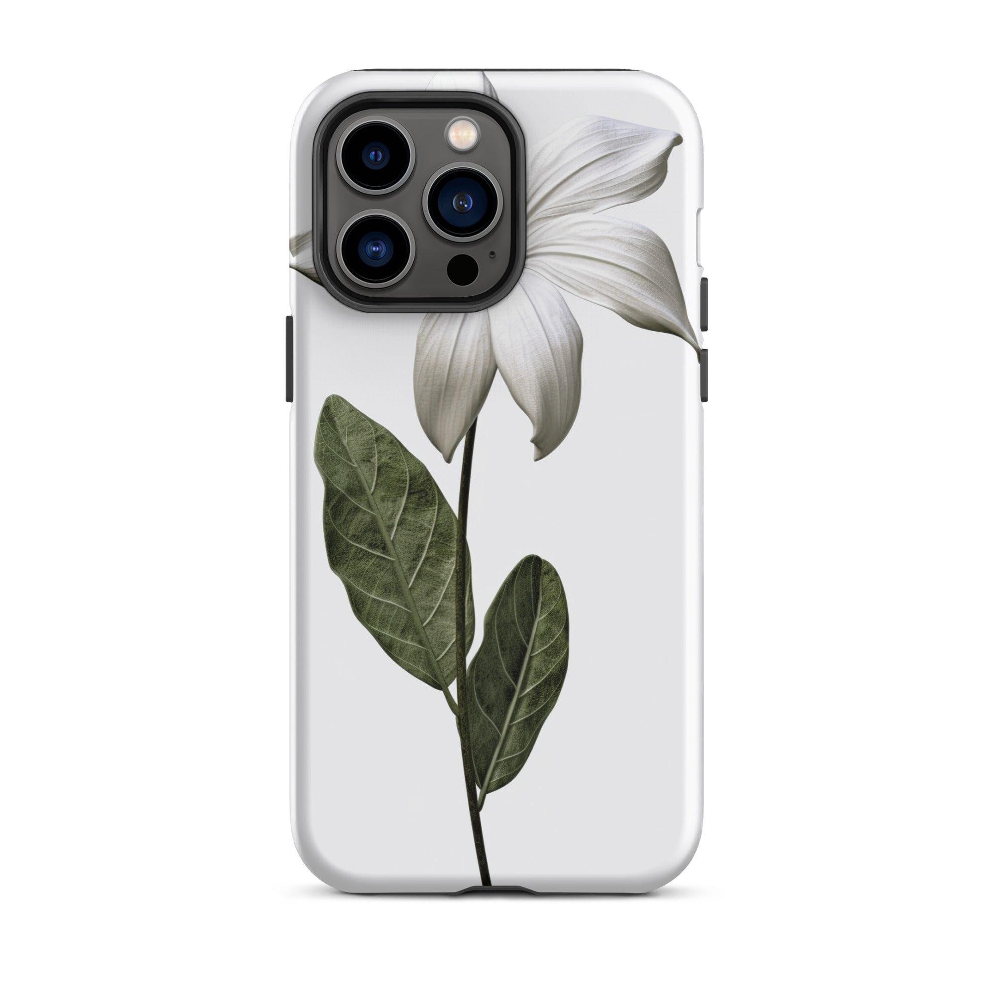 Broadleaf Arrowhead Flower iPhone Case by Visual Verse - Image 30