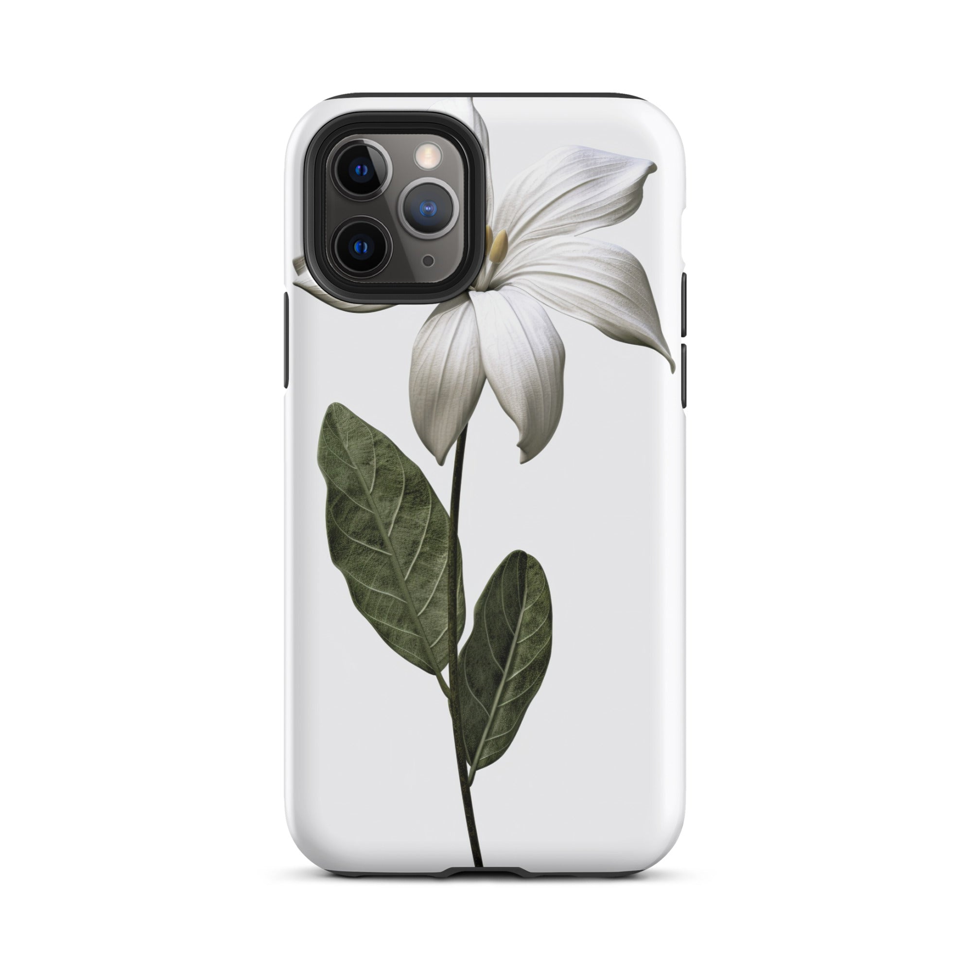 Broadleaf Arrowhead Flower iPhone Case by Visual Verse - Image 4