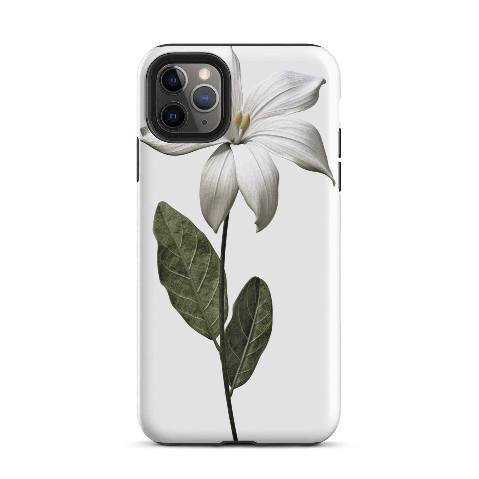 Broadleaf Arrowhead Flower iPhone Case by Visual Verse - Image 6