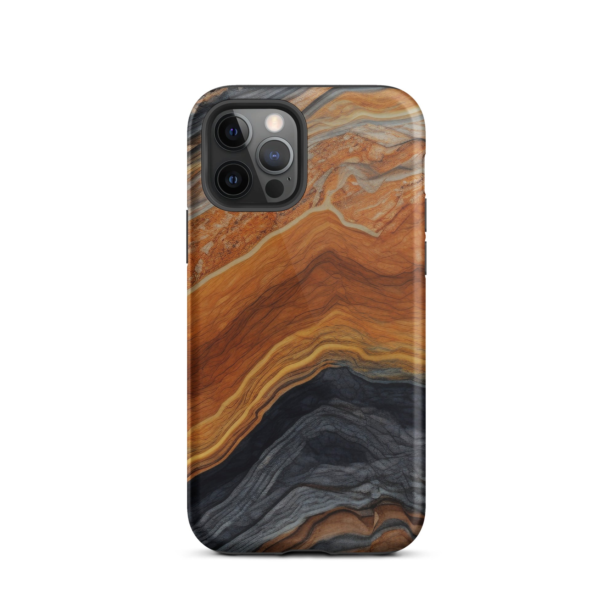 Brown Waves LGranite iPhone Case by Visual Verse - Image 11