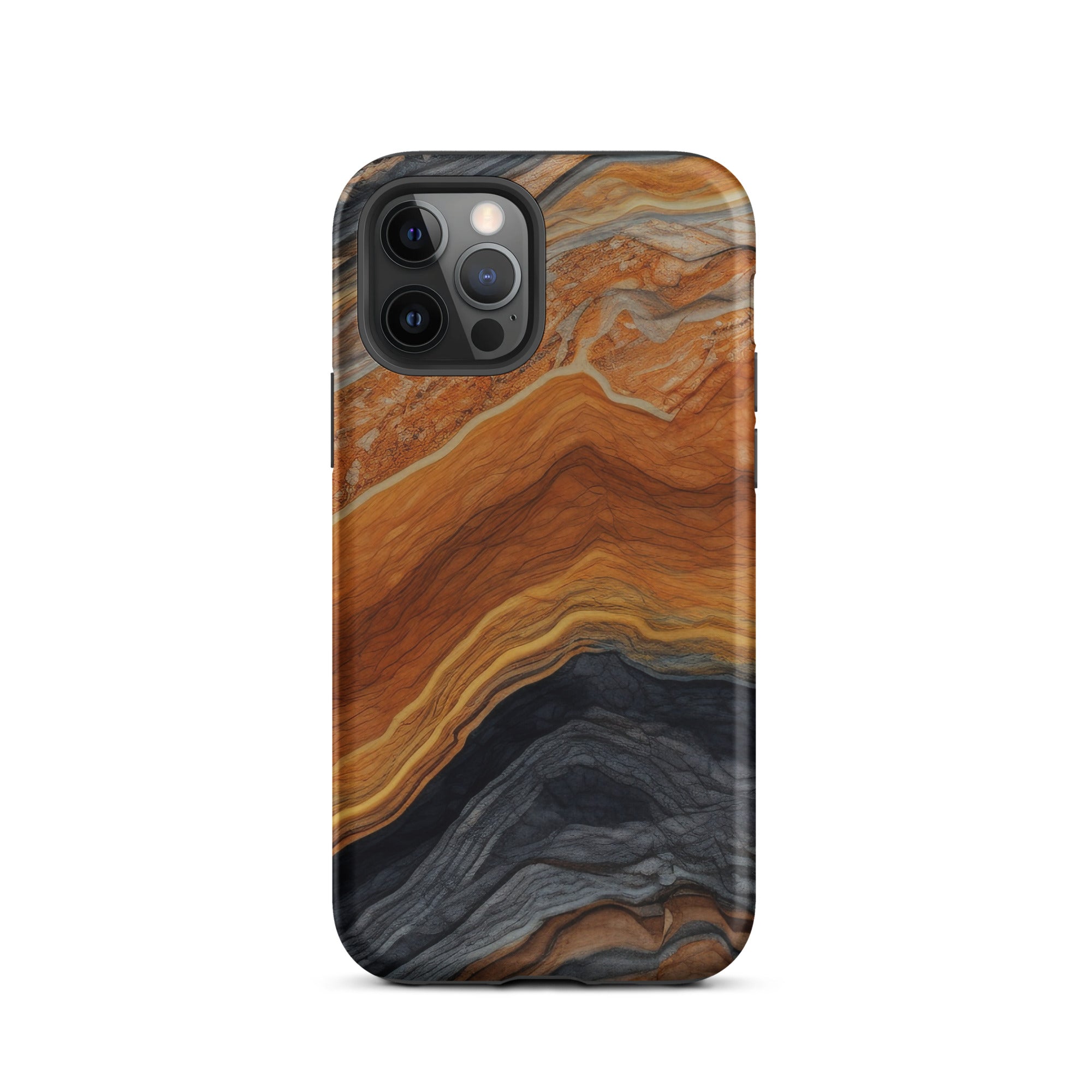 Brown Waves LGranite iPhone Case by Visual Verse - Image 12