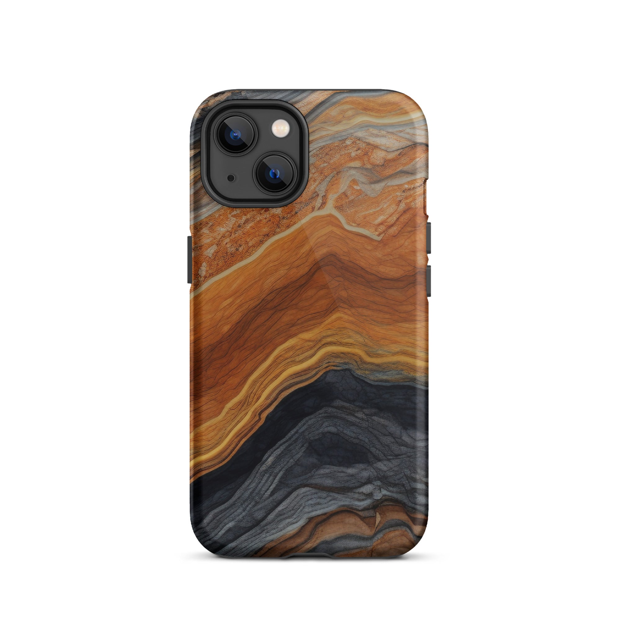 Brown Waves LGranite iPhone Case by Visual Verse - Image 17