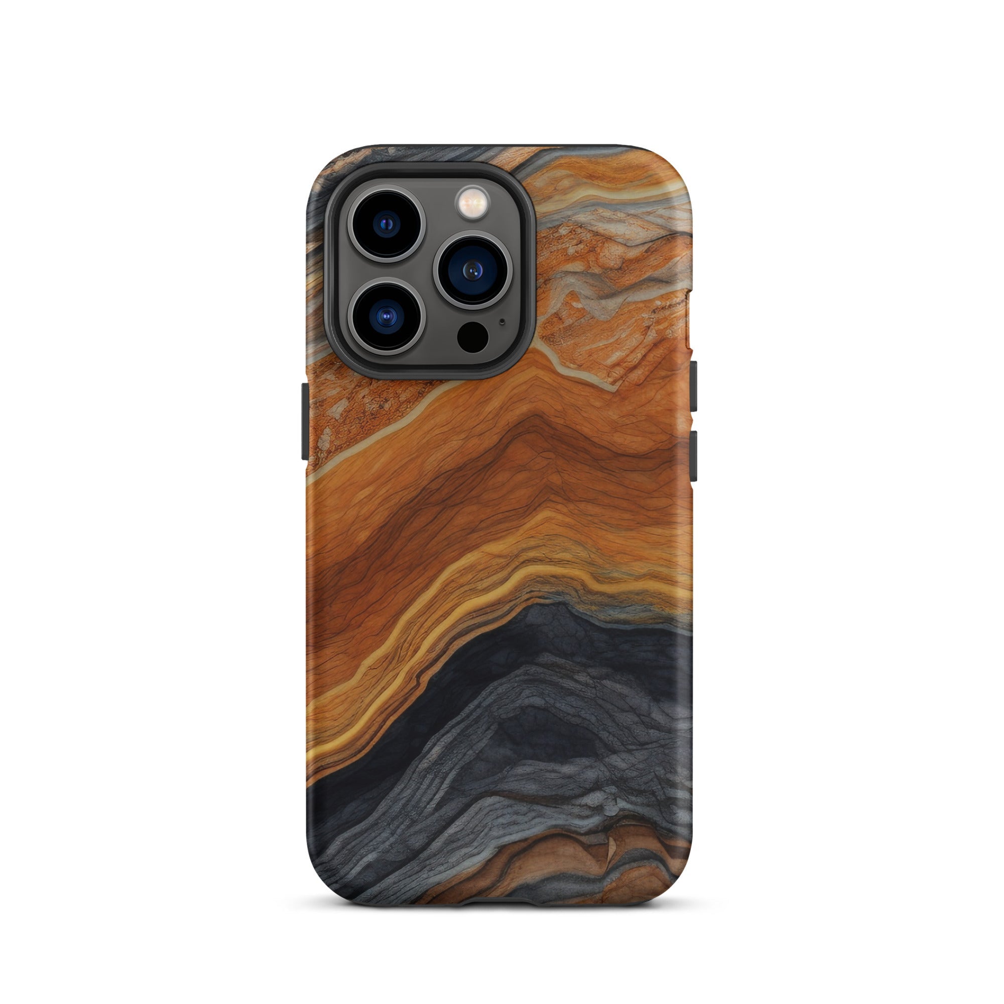 Brown Waves LGranite iPhone Case by Visual Verse - Image 20