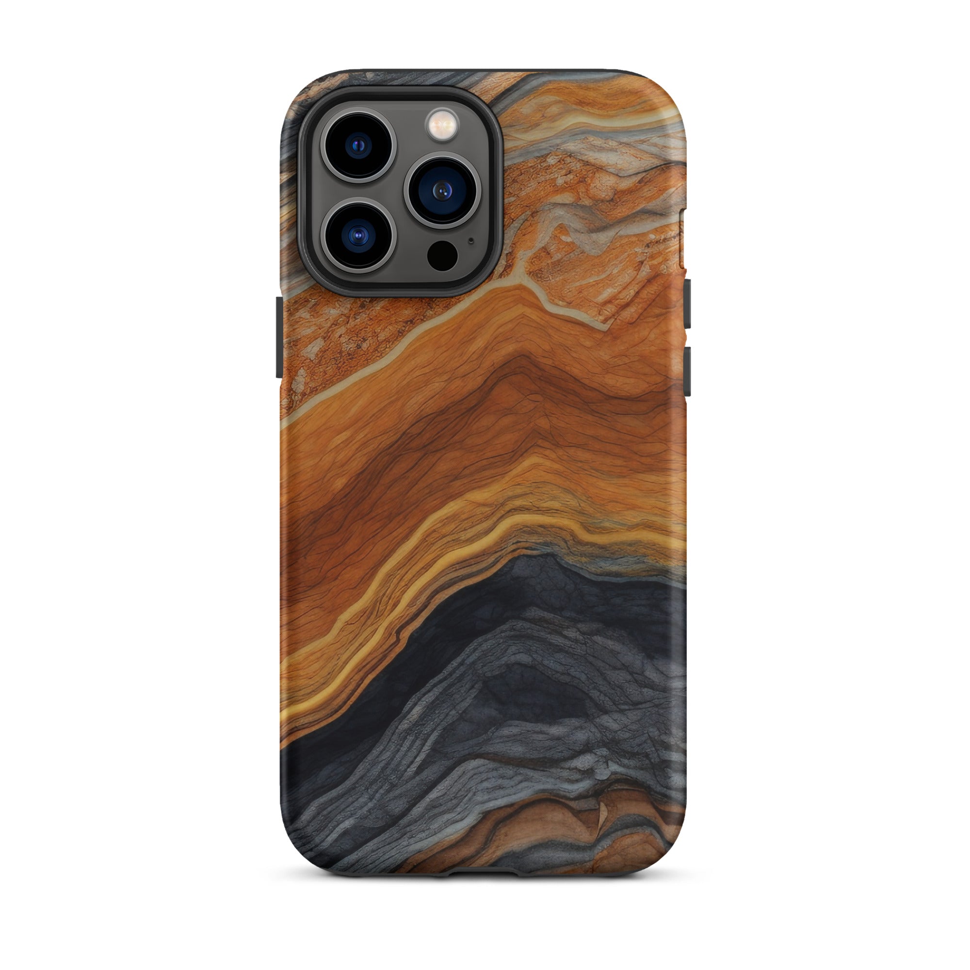 Brown Waves LGranite iPhone Case by Visual Verse - Image 22
