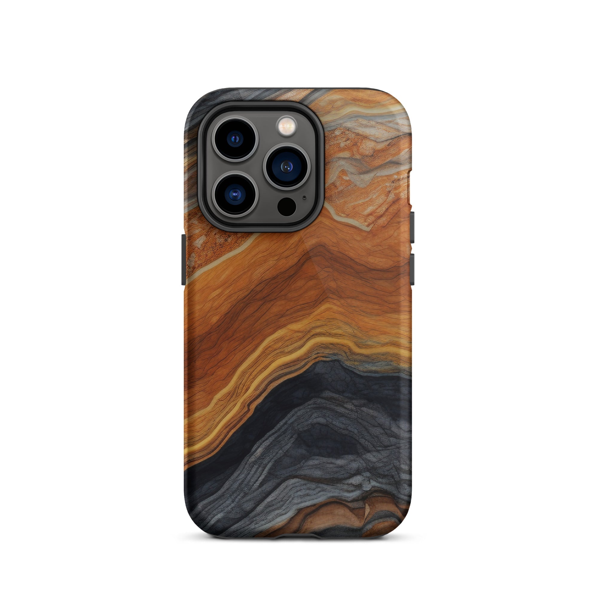 Brown Waves LGranite iPhone Case by Visual Verse - Image 27
