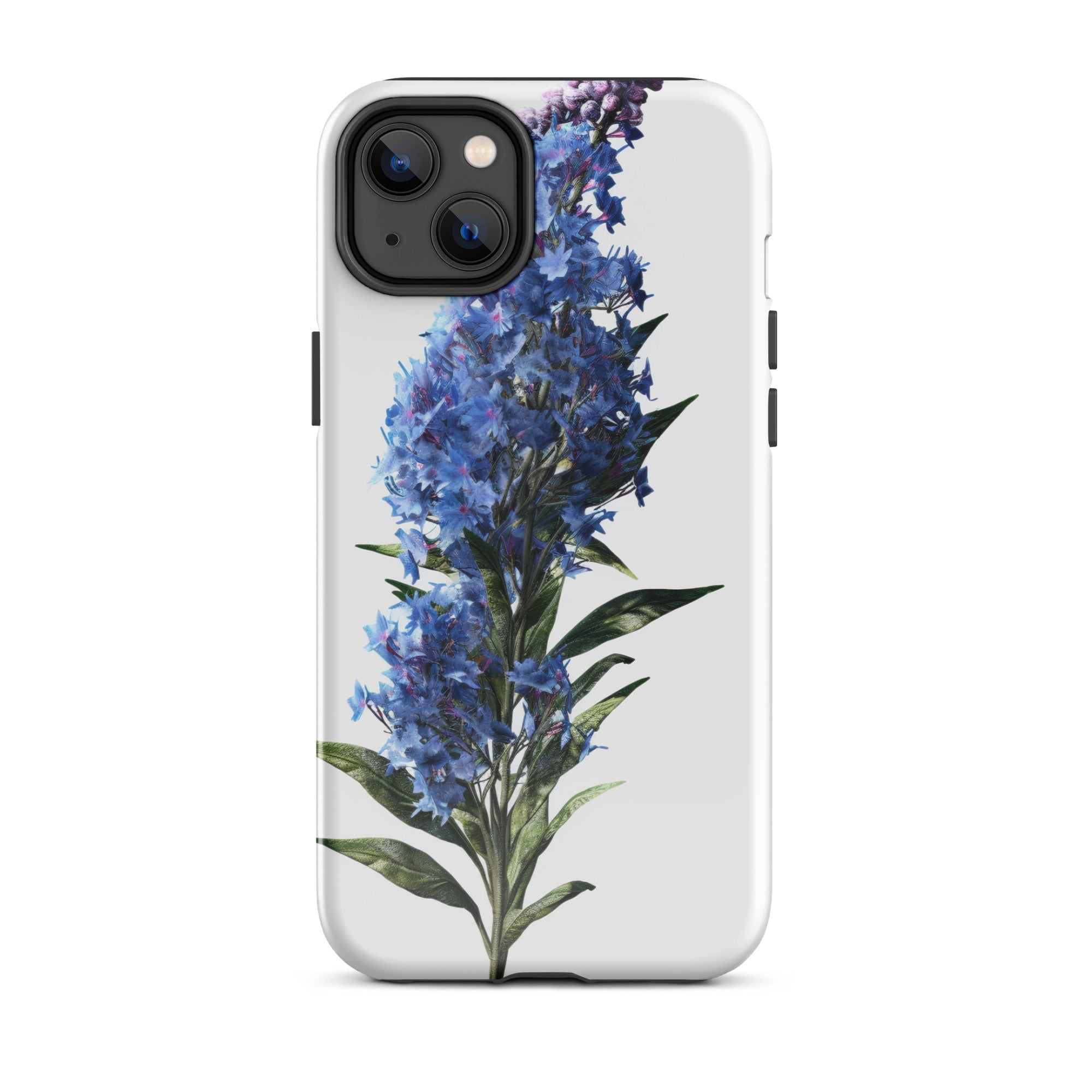 Butterfly Bush Blue Heaven Flower iPhone Case by Visual Verse - Image 25