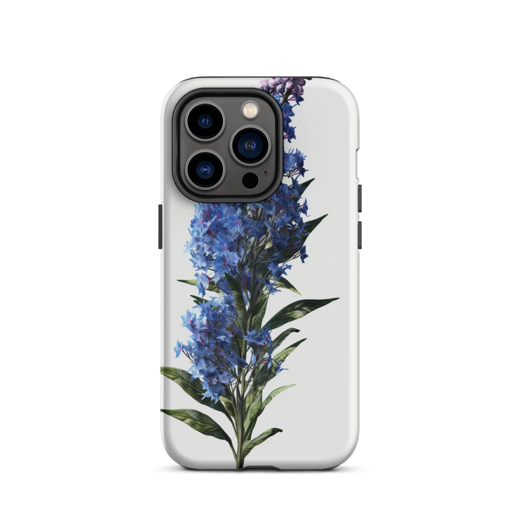 Butterfly Bush Blue Heaven Flower iPhone Case by Visual Verse - Image 28