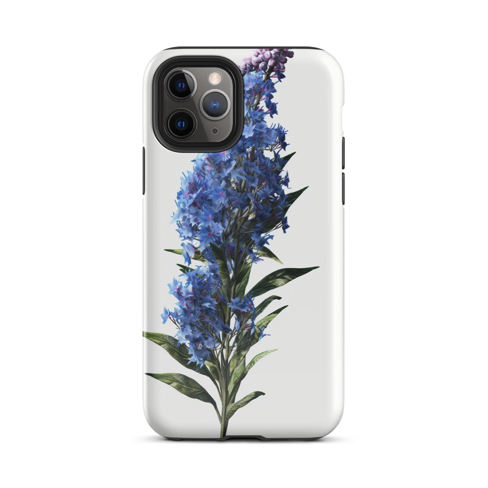 Butterfly Bush Blue Heaven Flower iPhone Case by Visual Verse - Image 3