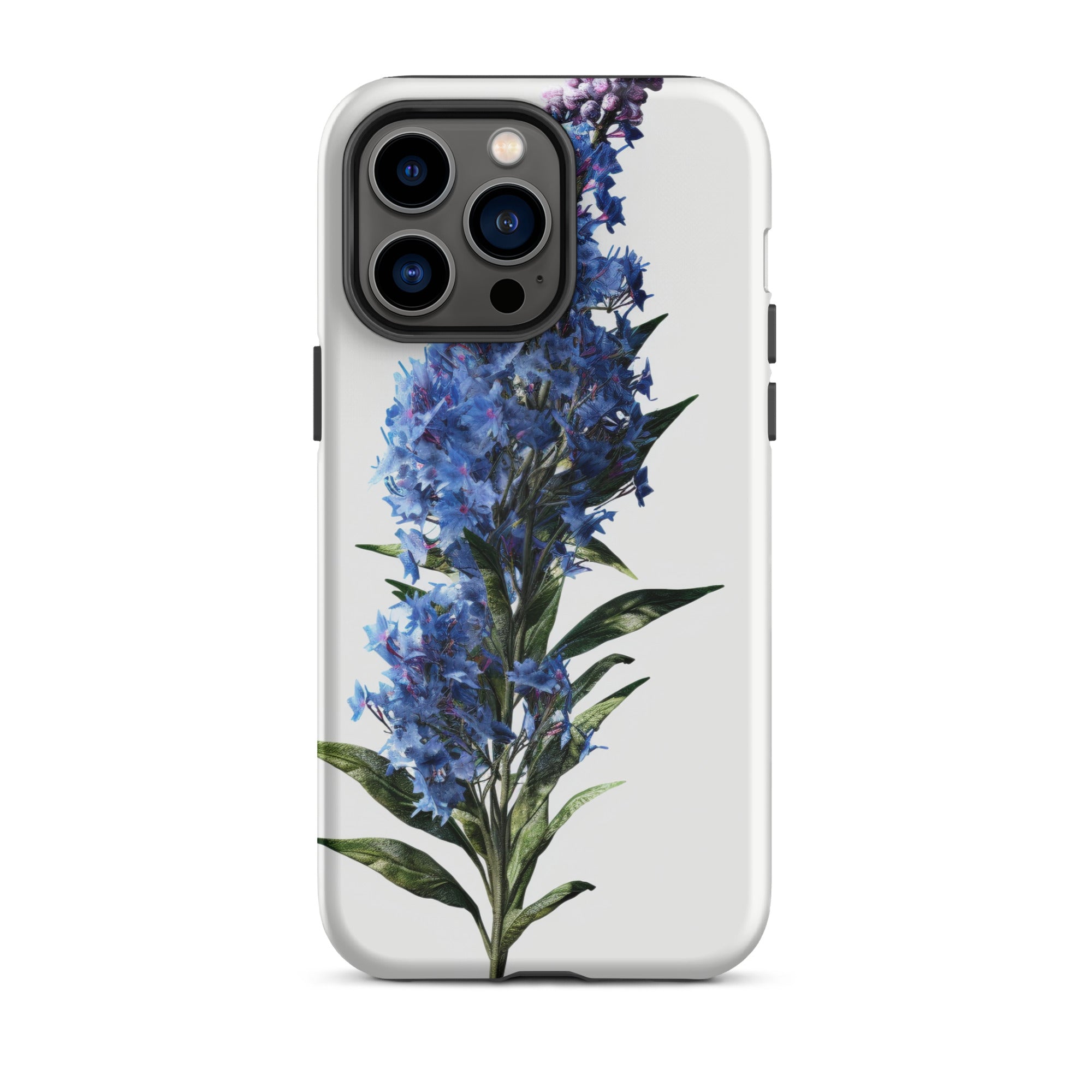 Butterfly Bush Blue Heaven Flower iPhone Case by Visual Verse - Image 30
