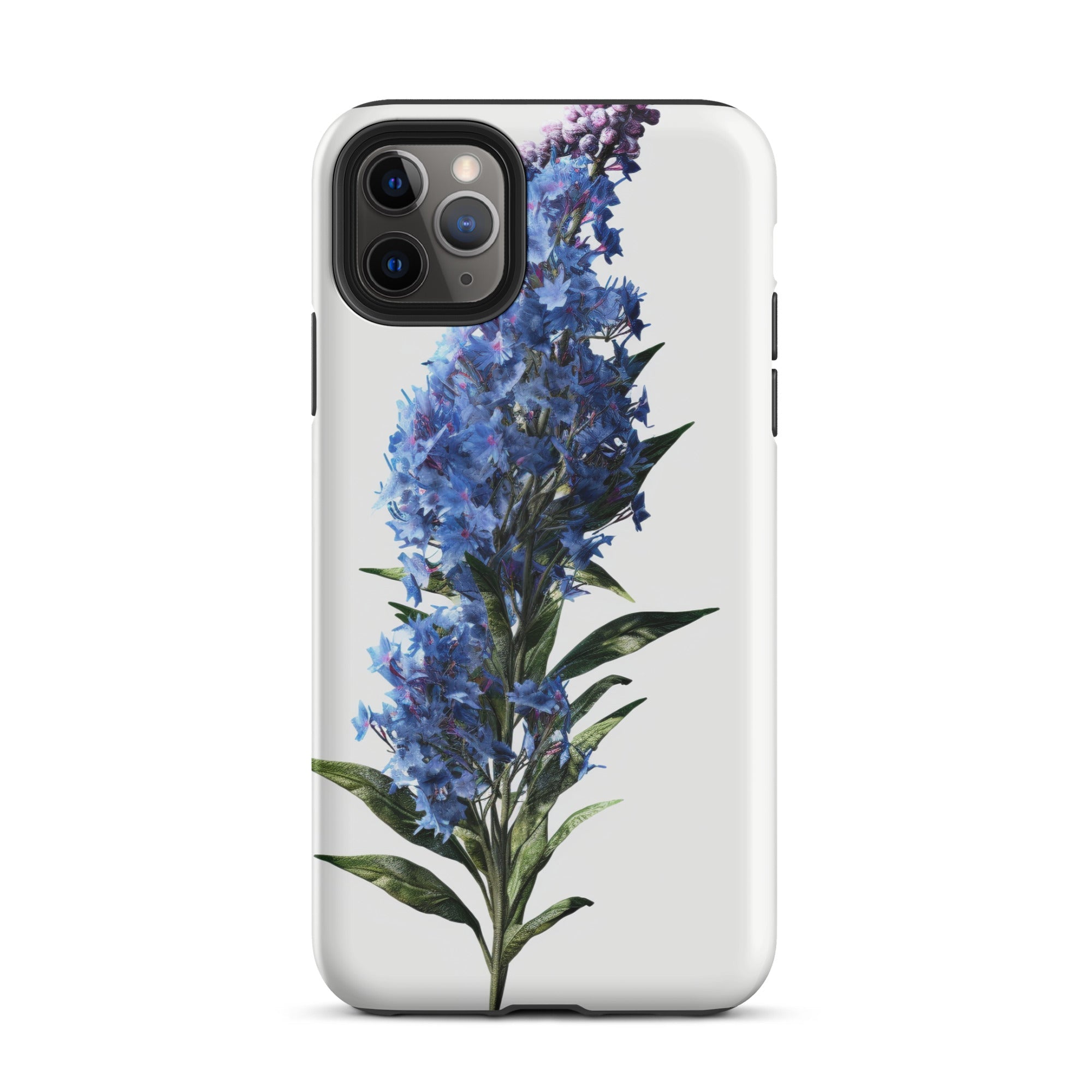 Butterfly Bush Blue Heaven Flower iPhone Case by Visual Verse - Image 6