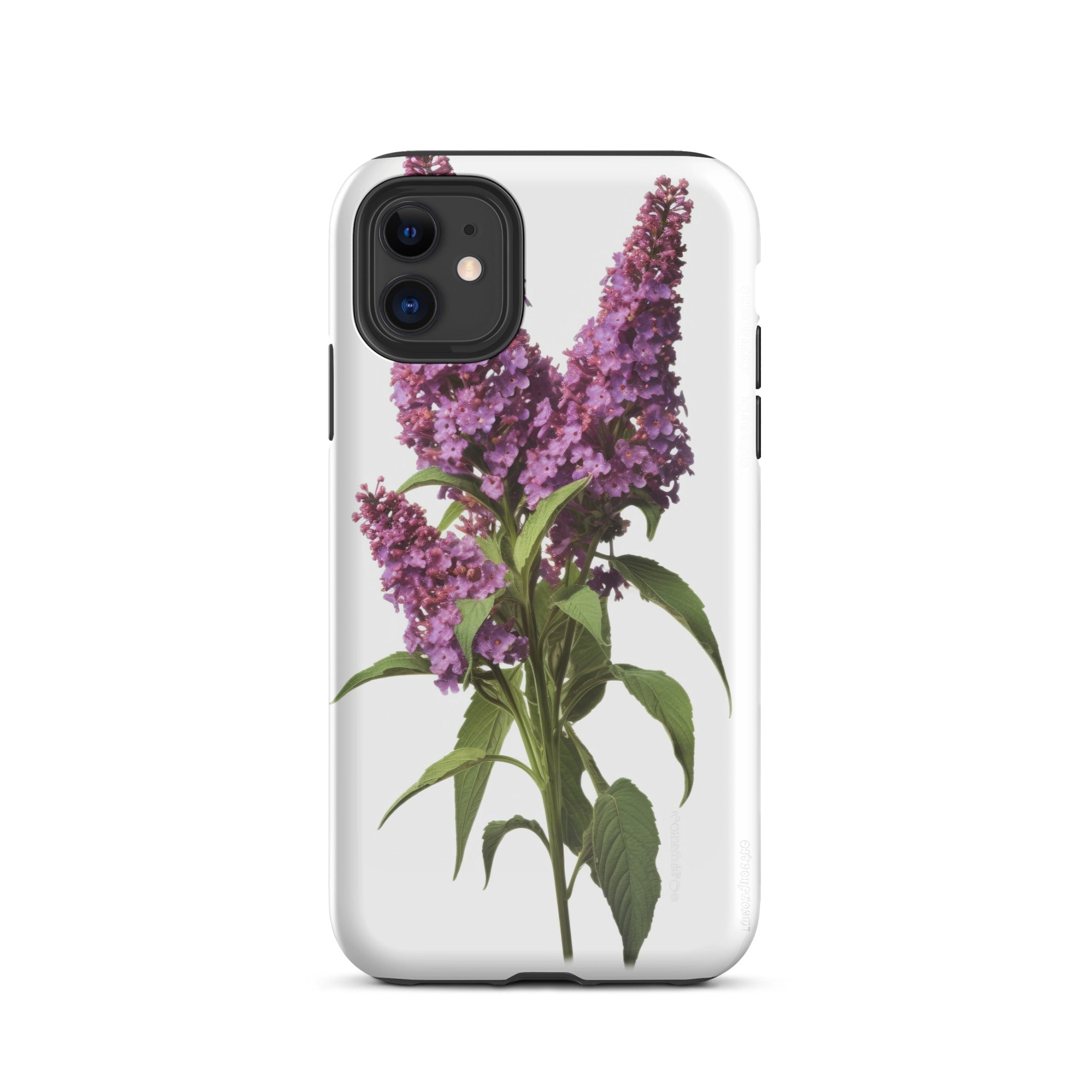 Butterfly Bush Flower iPhone Case by Visual Verse - Image 1