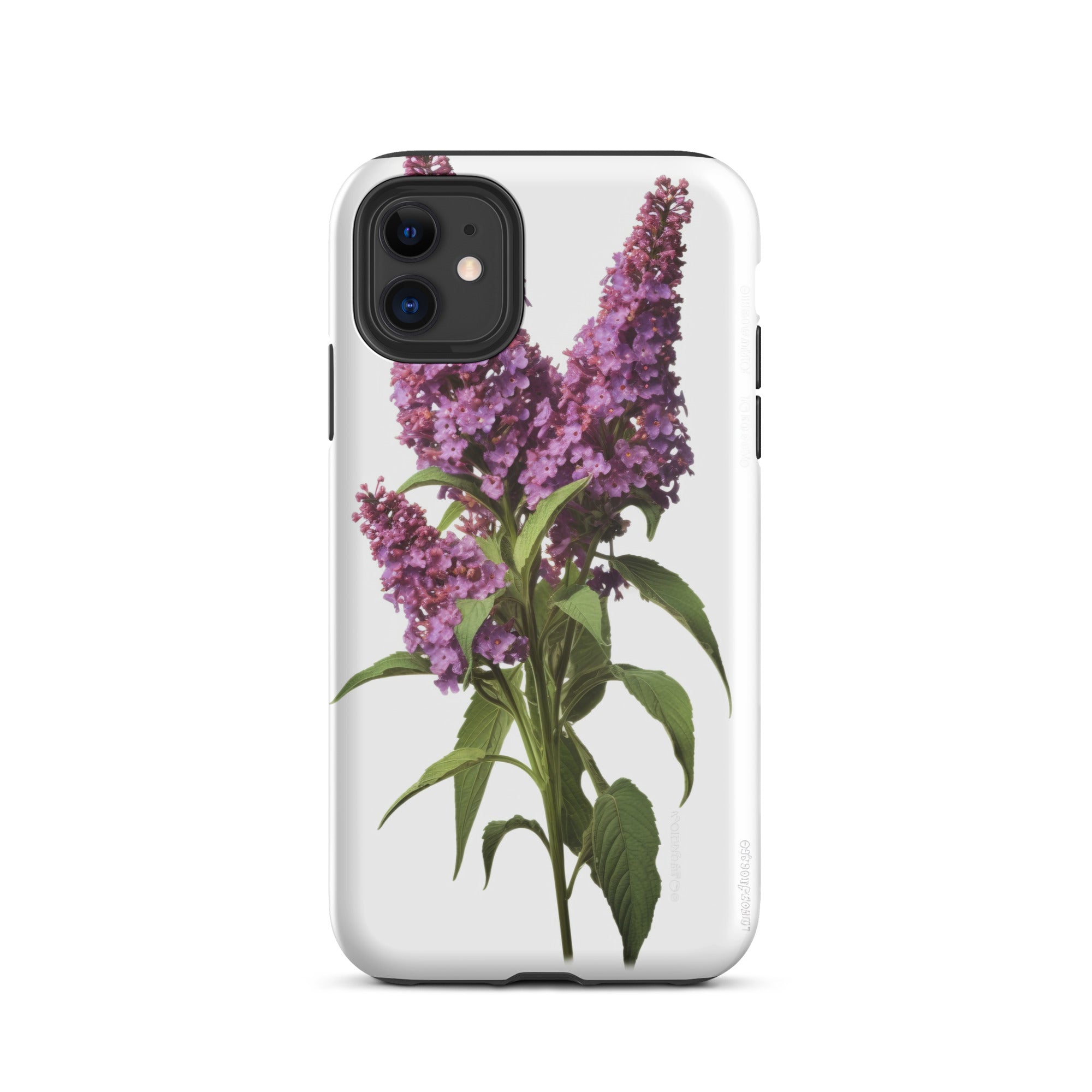 Butterfly Bush Flower iPhone Case by Visual Verse - Image 2