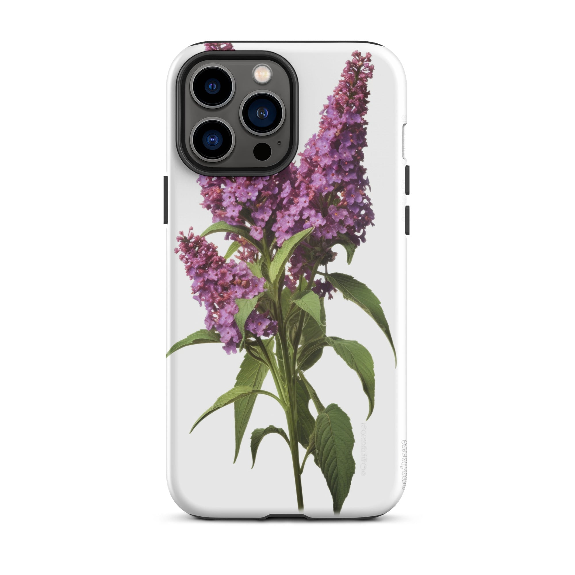 Butterfly Bush Flower iPhone Case by Visual Verse - Image 22