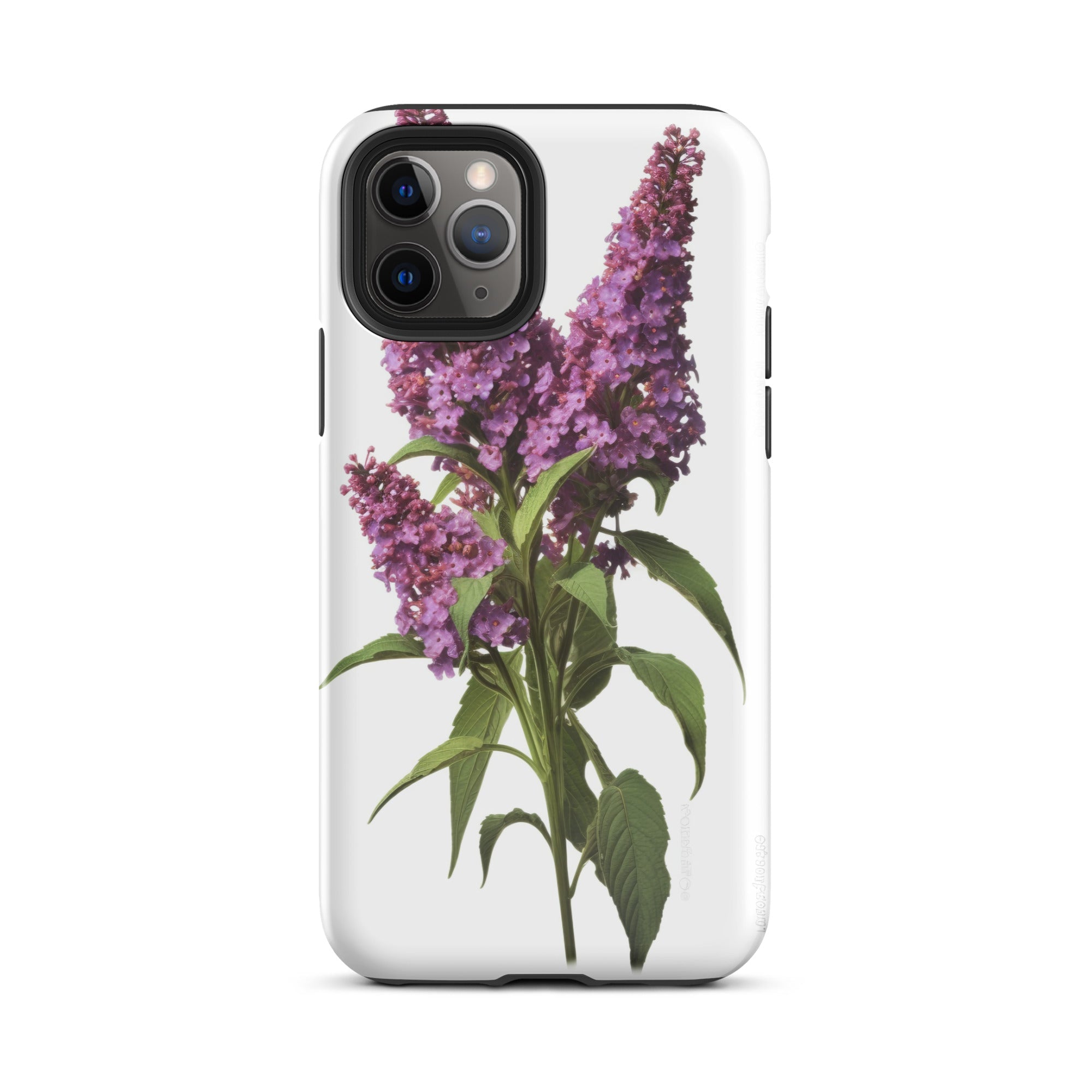 Butterfly Bush Flower iPhone Case by Visual Verse - Image 3