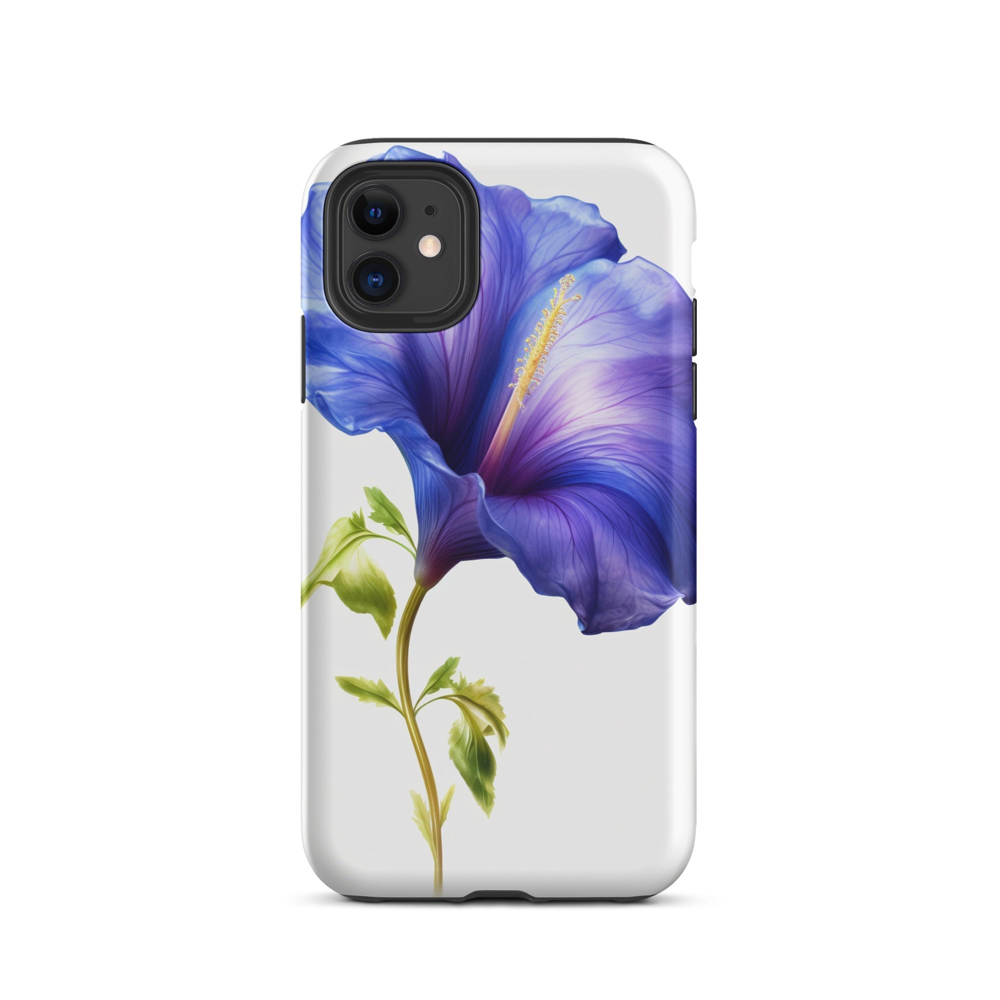 Butterfly Pea Flower iPhone Case by Visual Verse - Image 2