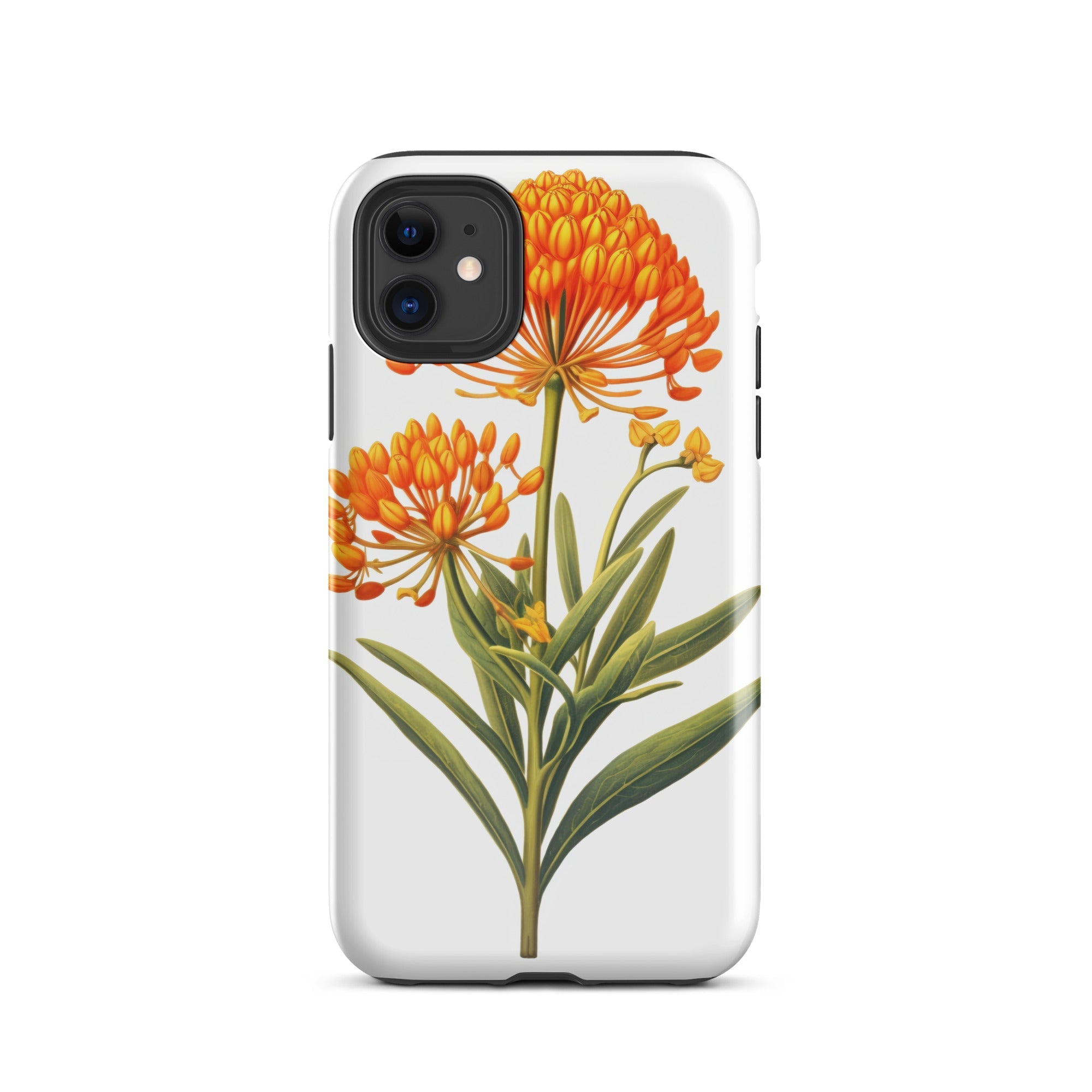 Butterfly Weed Flower iPhone Case by Visual Verse - Image 1