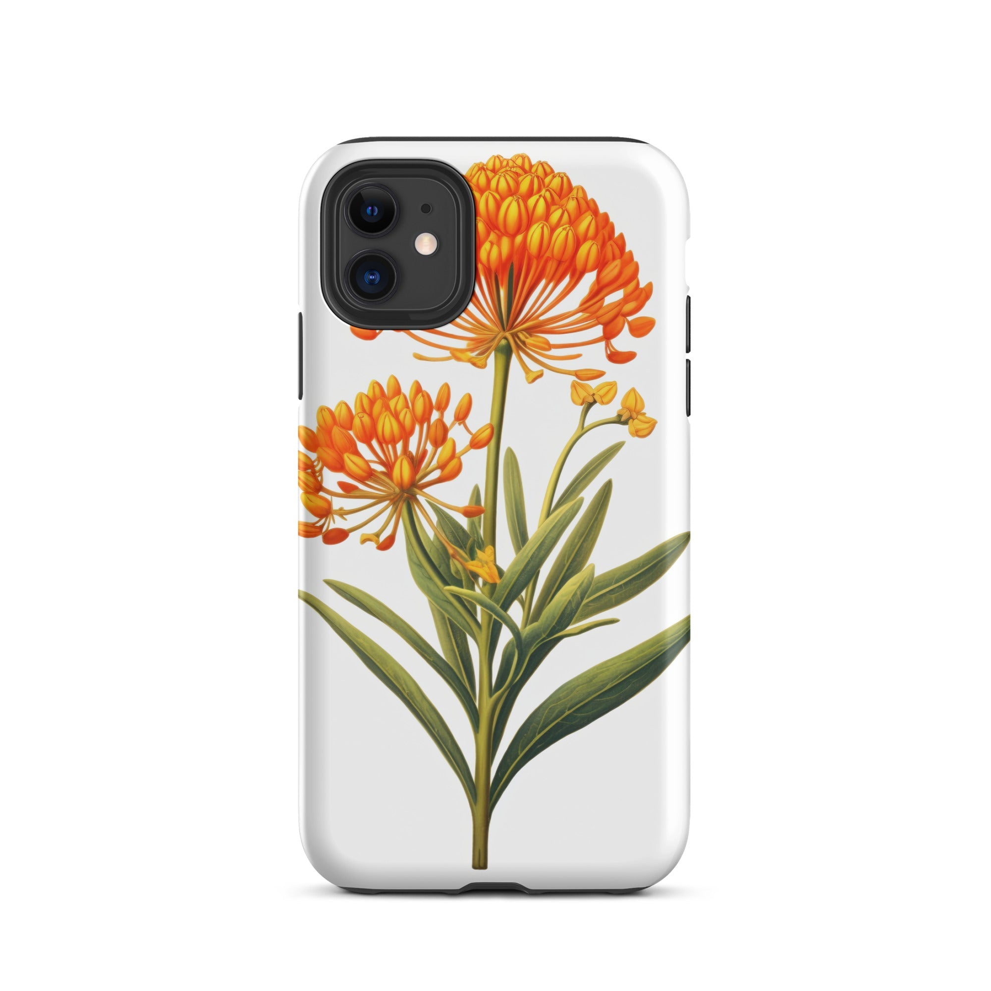 Butterfly Weed Flower iPhone Case by Visual Verse - Image 2