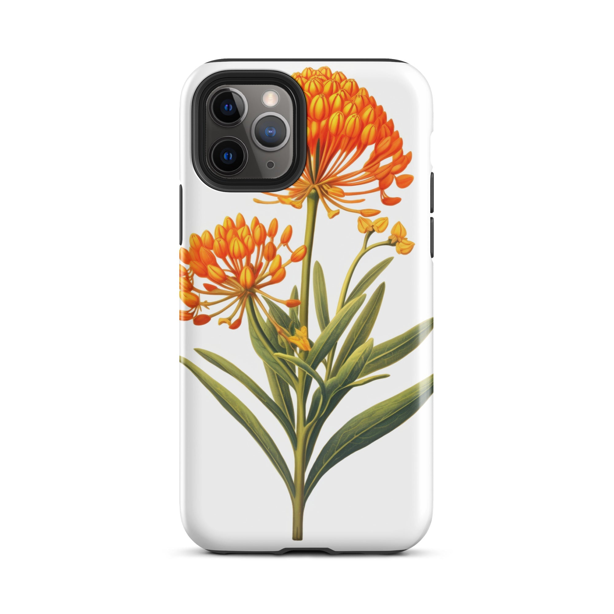 Butterfly Weed Flower iPhone Case by Visual Verse - Image 3
