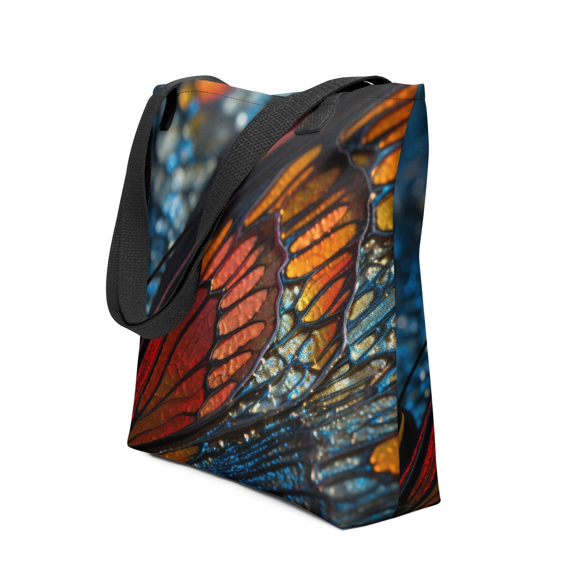 Butterfly Wing Tote Bag by Visual Verse - Image 1