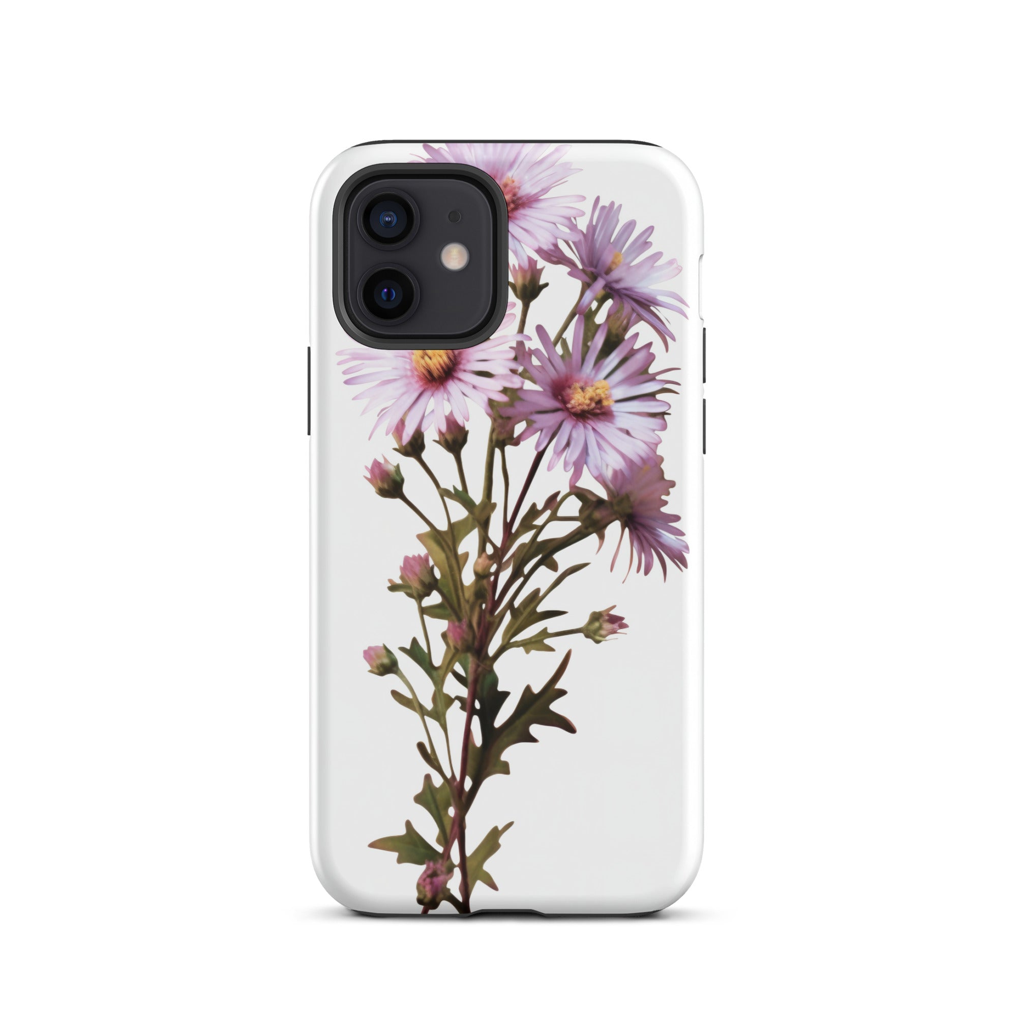 Calico Aster Flower iPhone Case by Visual Verse - Image 10