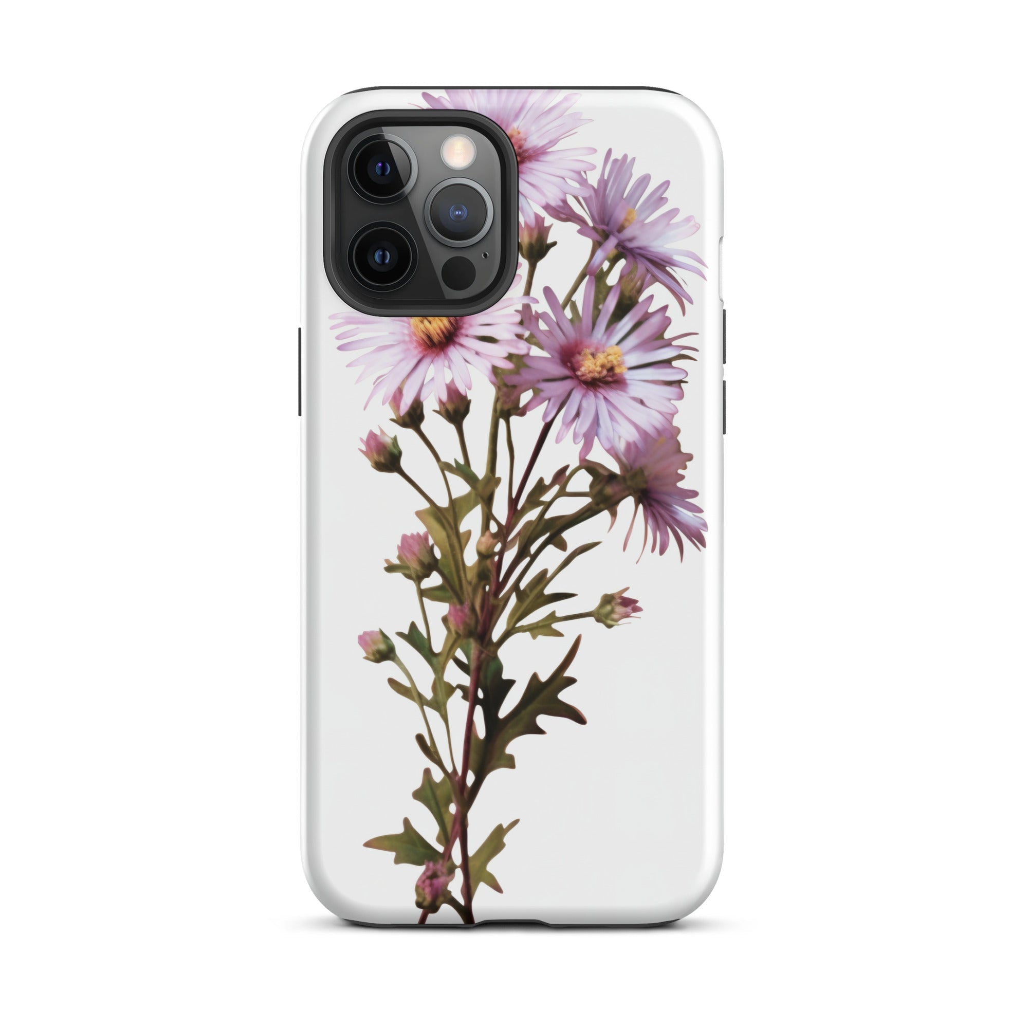 Calico Aster Flower iPhone Case by Visual Verse - Image 14