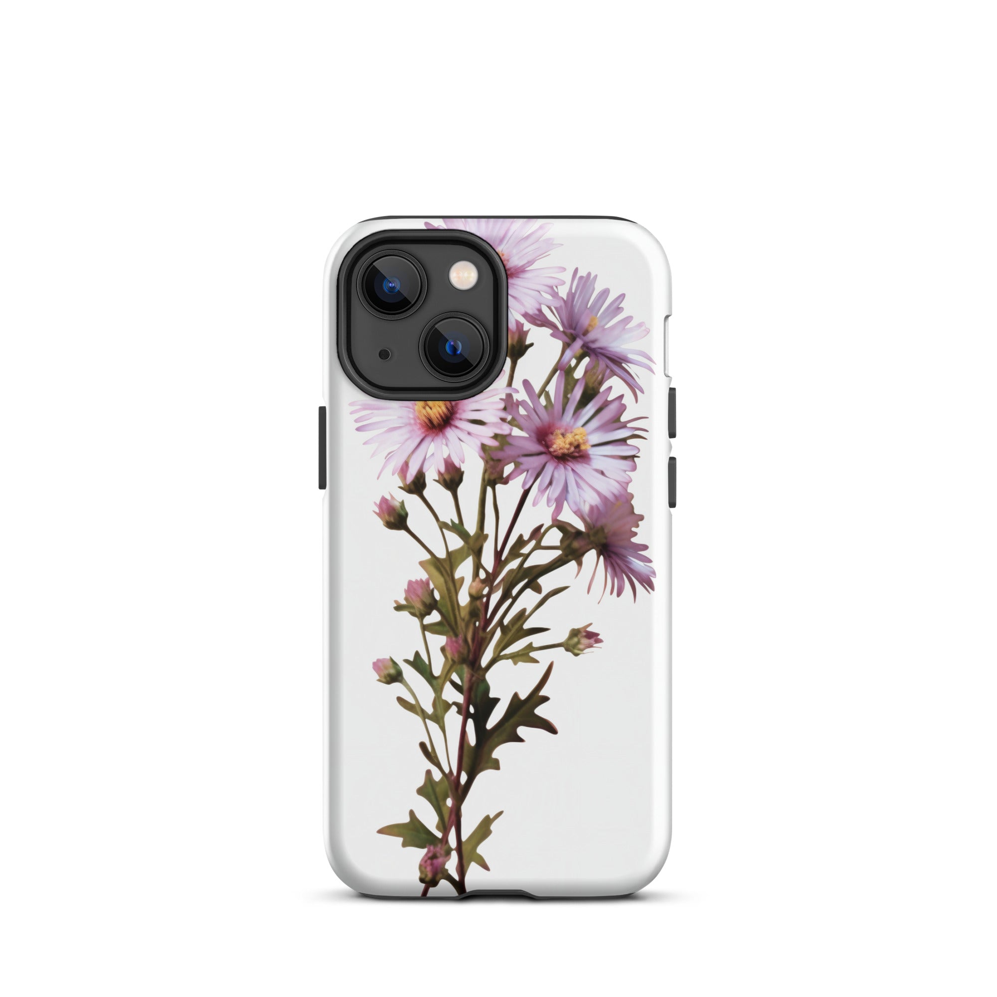 Calico Aster Flower iPhone Case by Visual Verse - Image 16