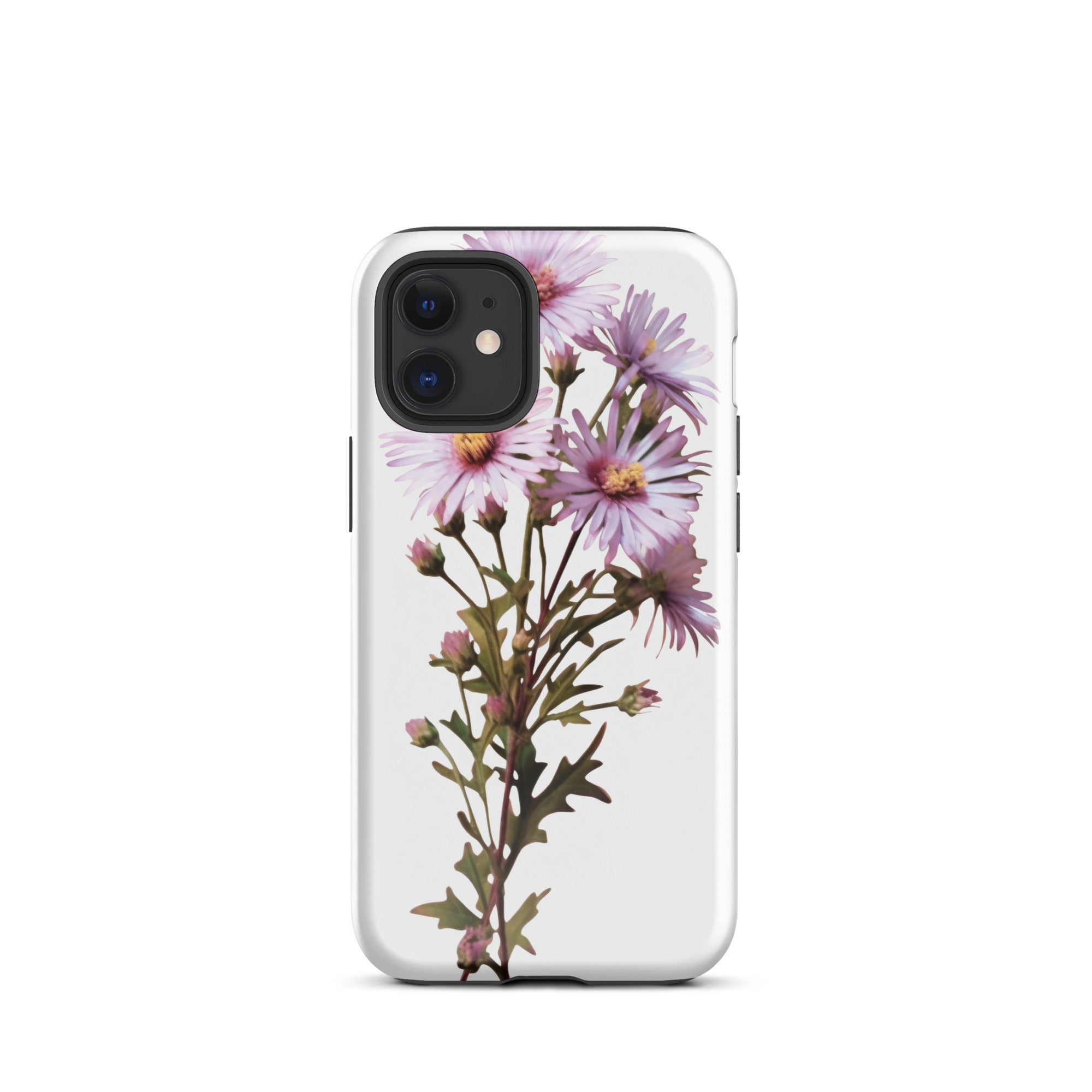 Calico Aster Flower iPhone Case by Visual Verse - Image 7