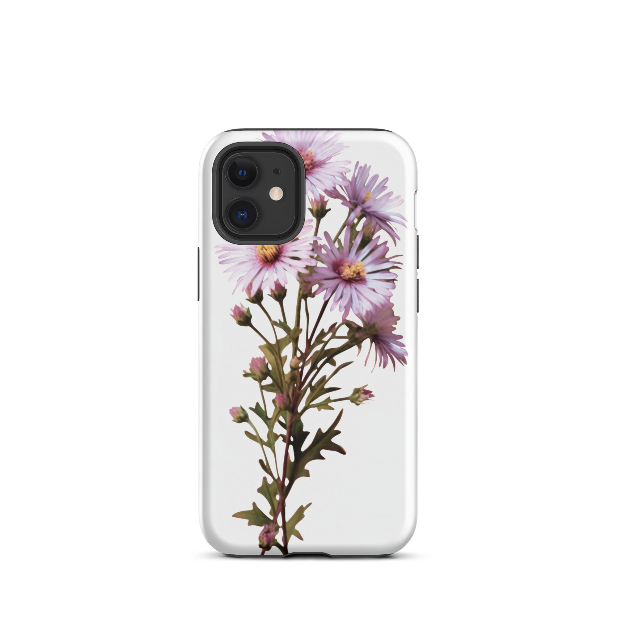 Calico Aster Flower iPhone Case by Visual Verse - Image 8
