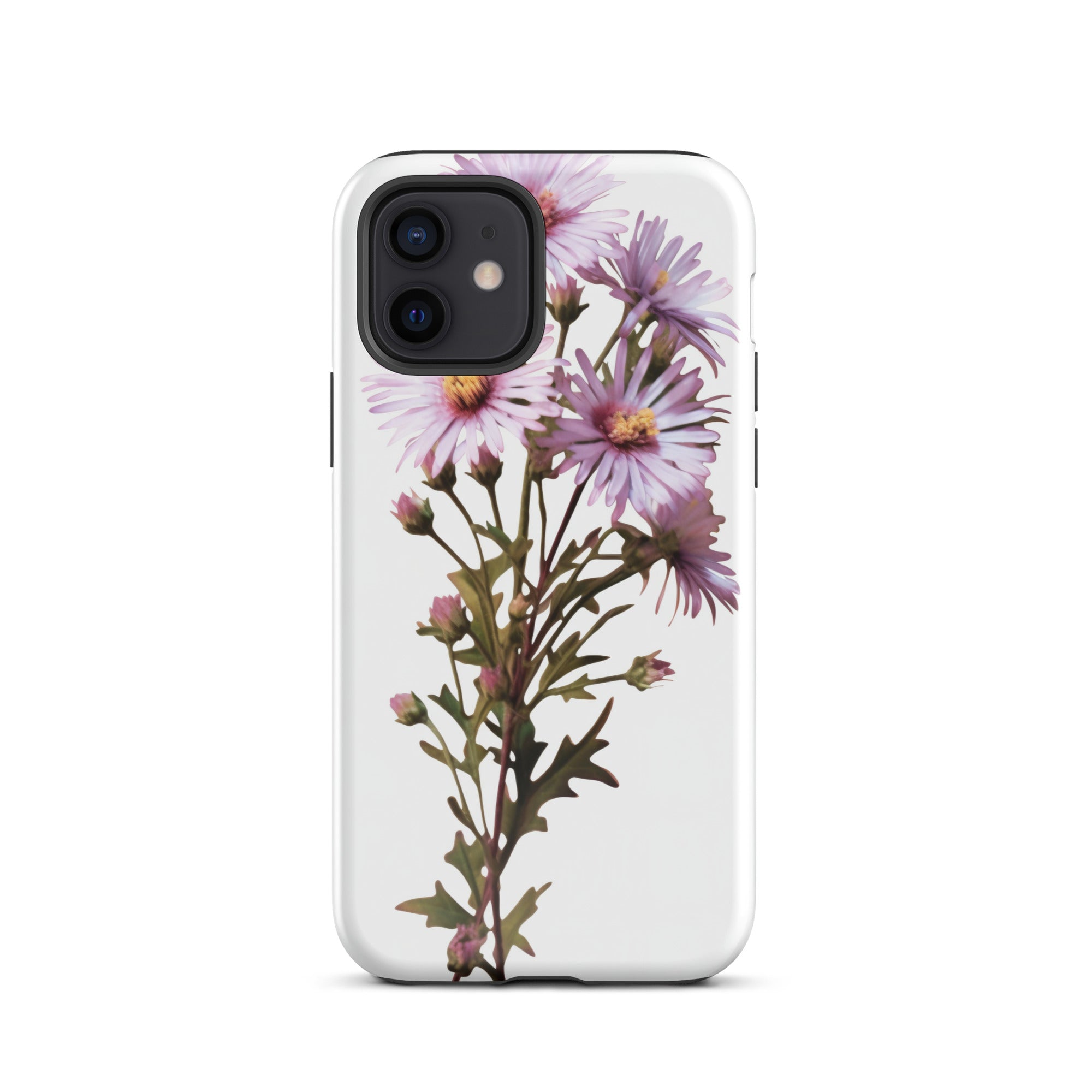 Calico Aster Flower iPhone Case by Visual Verse - Image 9