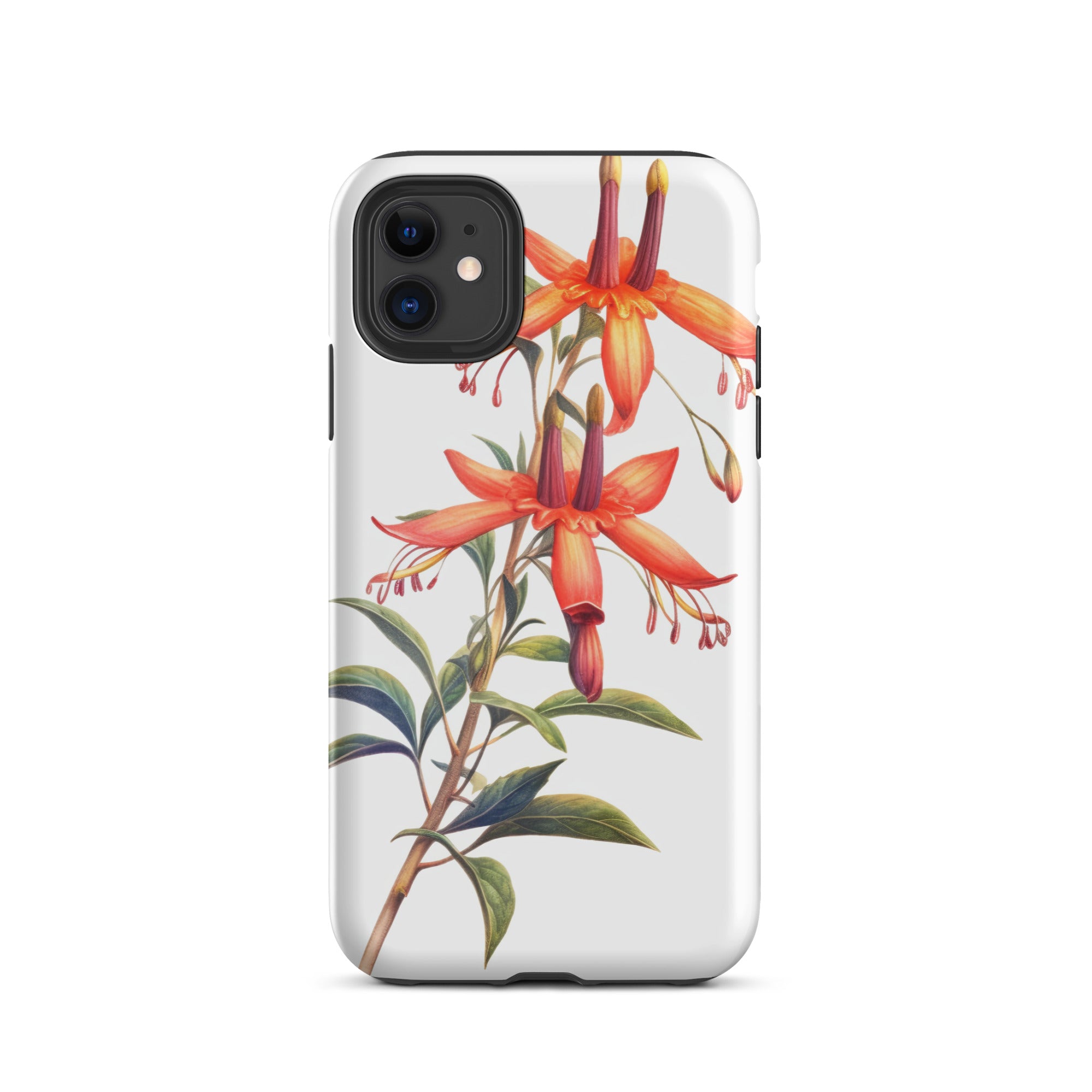 California Fuchsia Flower iPhone Case by Visual Verse - Image 2