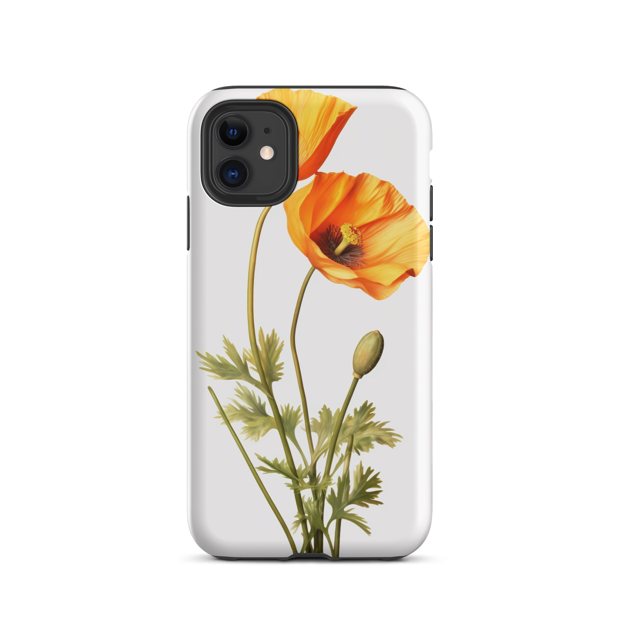 California Poppy Flower iPhone Case by Visual Verse - Image 2