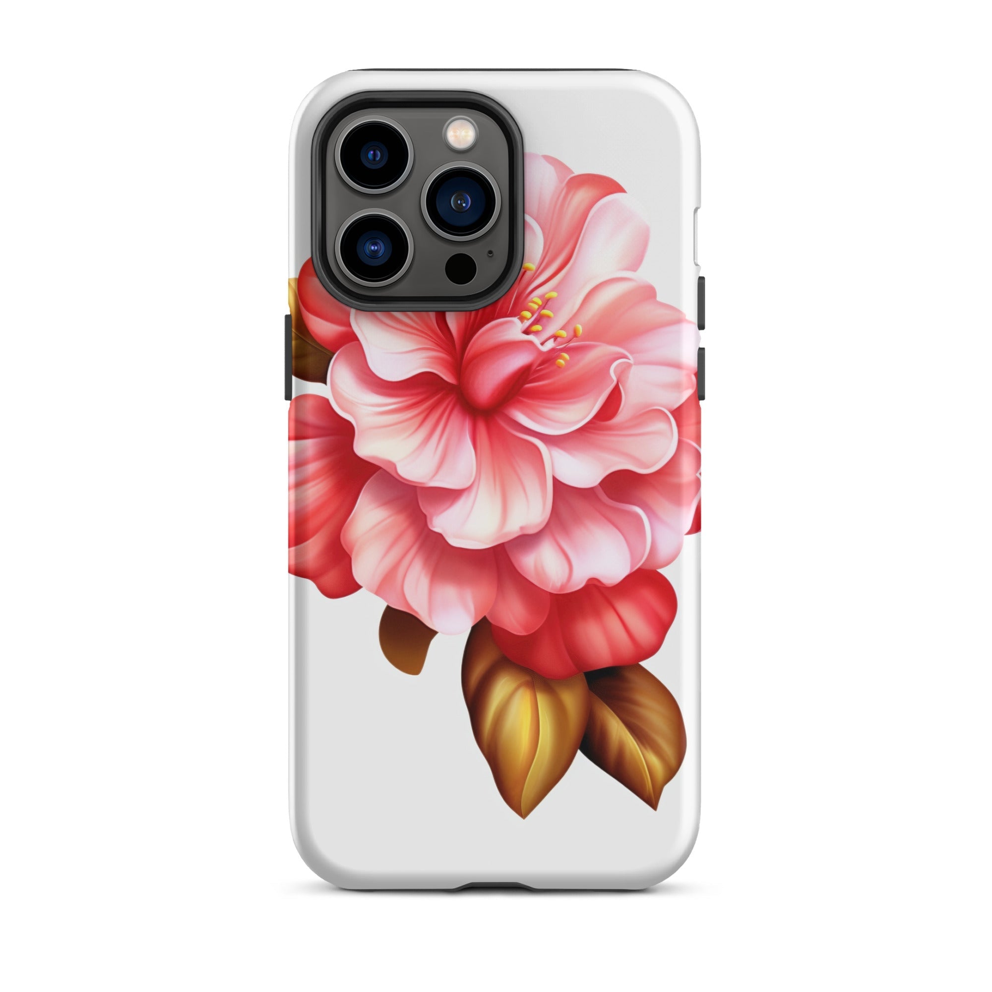 Camellia Flower iPhone Case by Visual Verse - Image 30