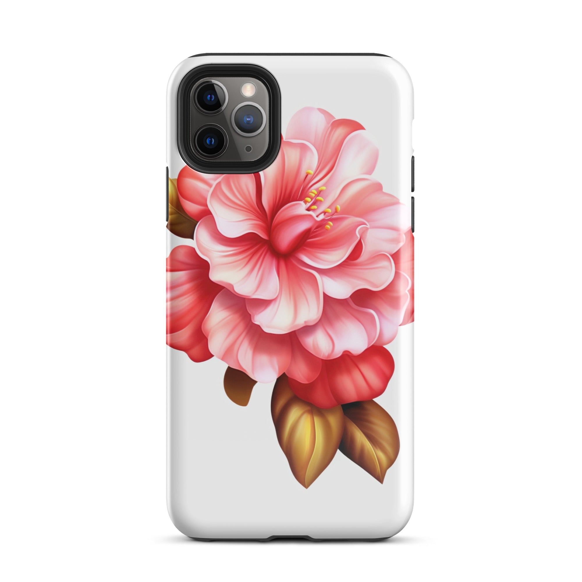 Camellia Flower iPhone Case by Visual Verse - Image 5