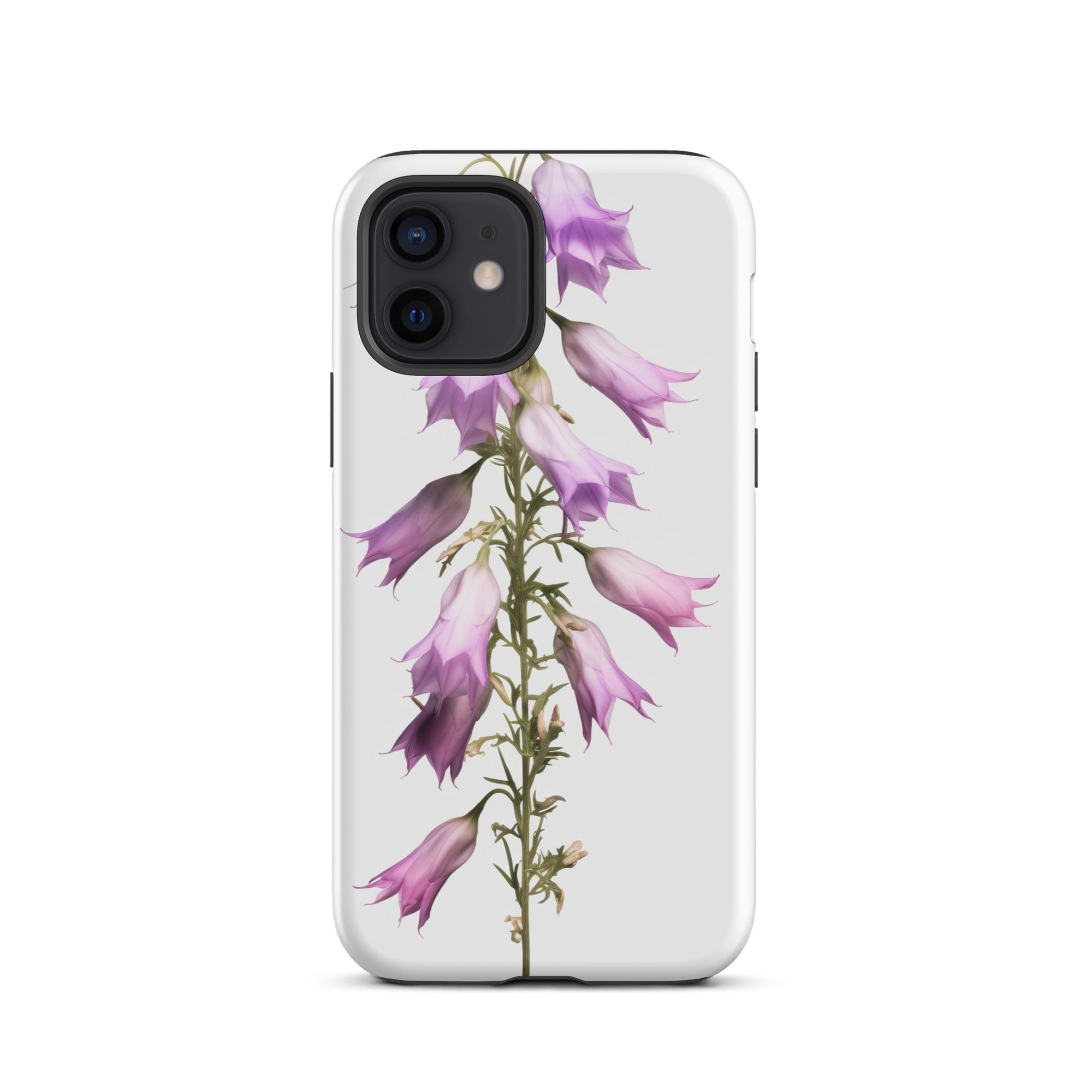 Campanula Punctata Flower iPhone Case by Visual Verse - Image 10