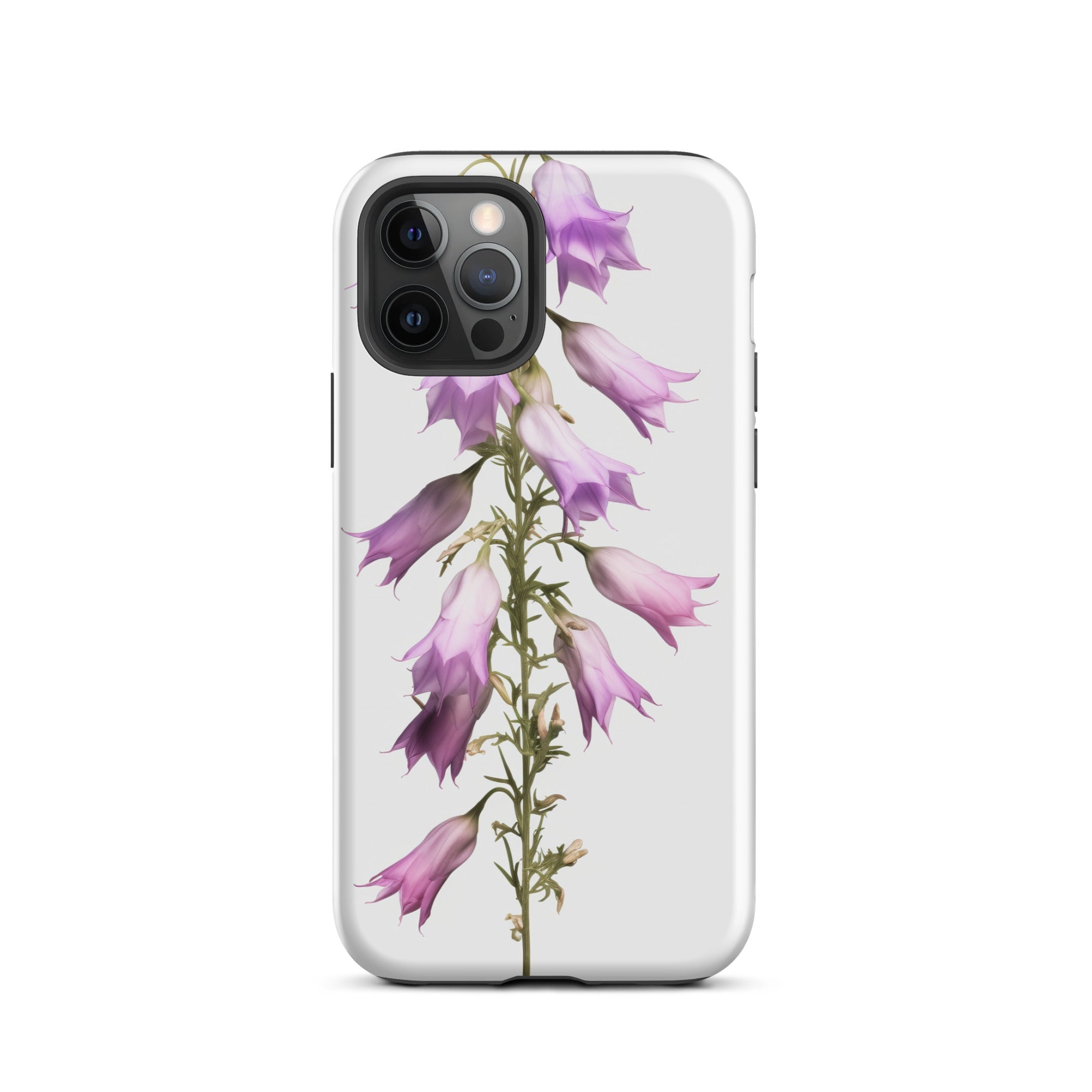Campanula Punctata Flower iPhone Case by Visual Verse - Image 12